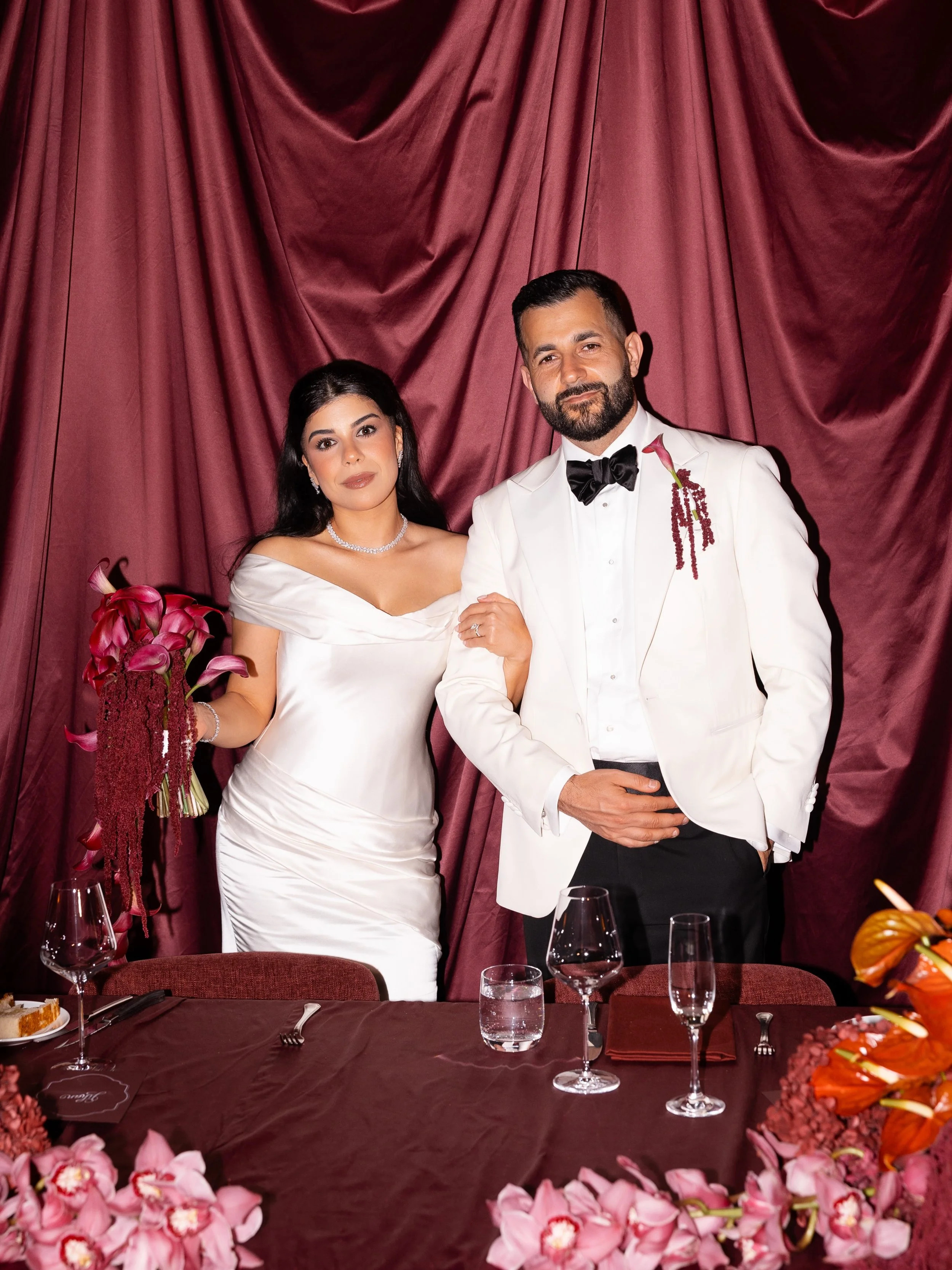 Jihan and Rob. The absolute fun we had this day, we used every prop, drink, backdrop, hotel carts, cars, hotels, bags, elevators and Louboutins to get the most creative and awesome stills alongside capturing our standard elegant and editorial shots. 