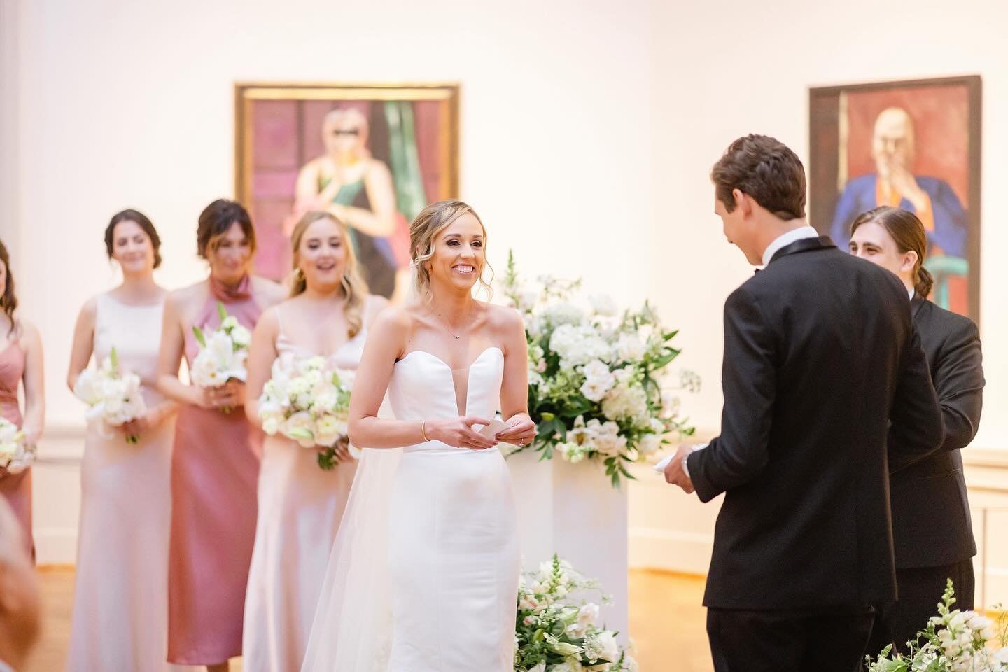 Love this moment! Committing their life together. #specialmoments #weddinginspiration #lovestory www.wildflowersstl.com | 314-772-9900