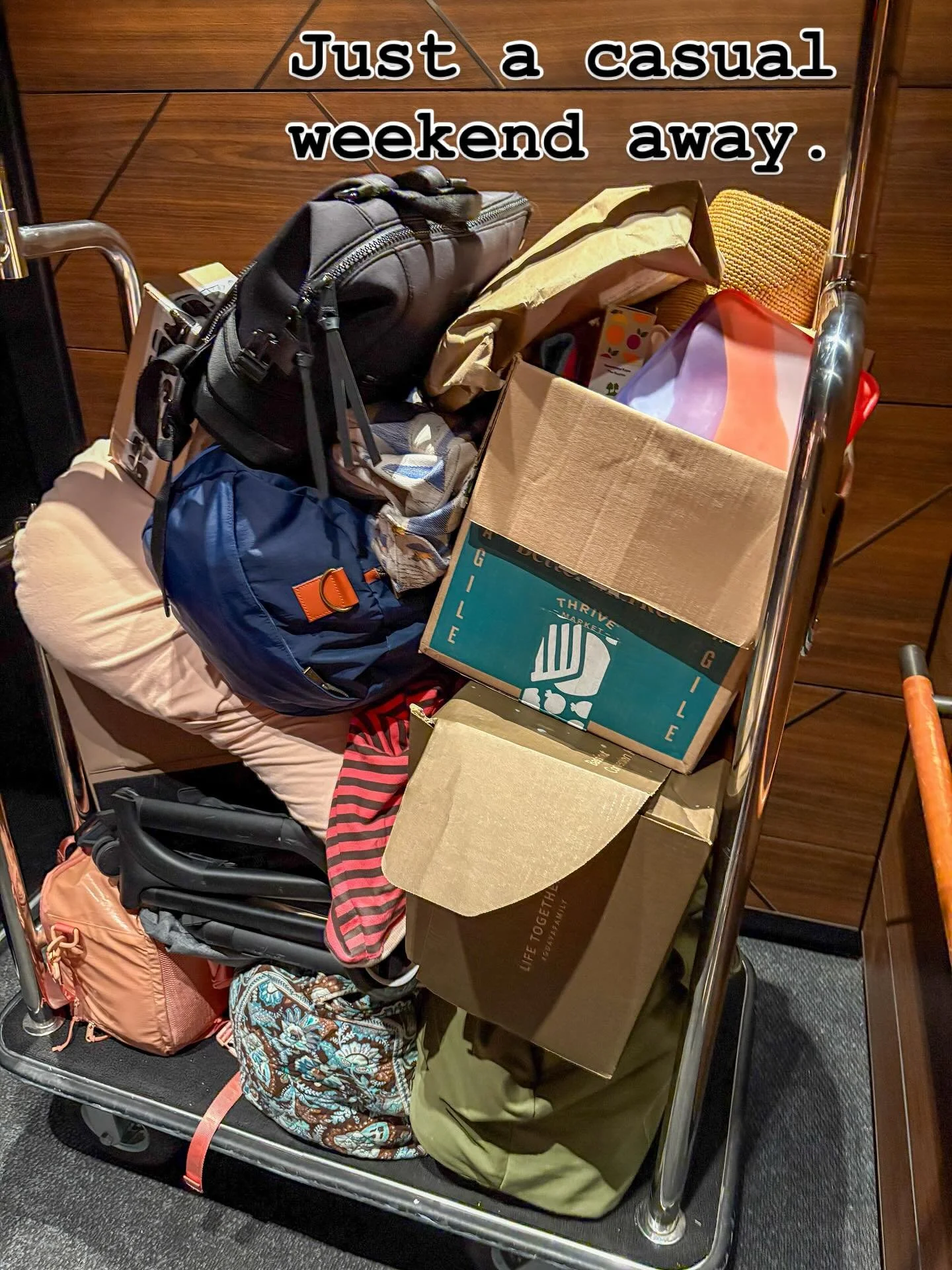 Tell me you have two kids without telling me you have two kids 😎