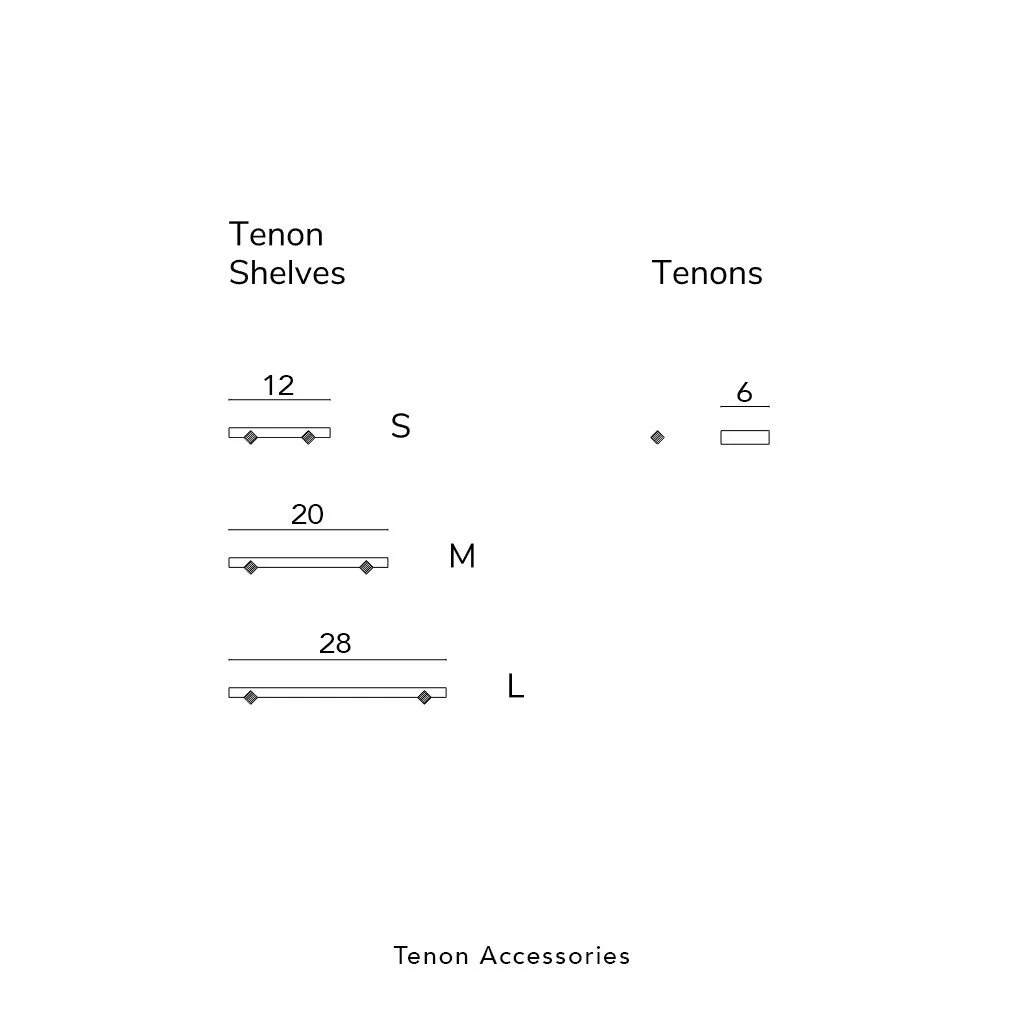 Mortise Board Shelves — Lozi Designs