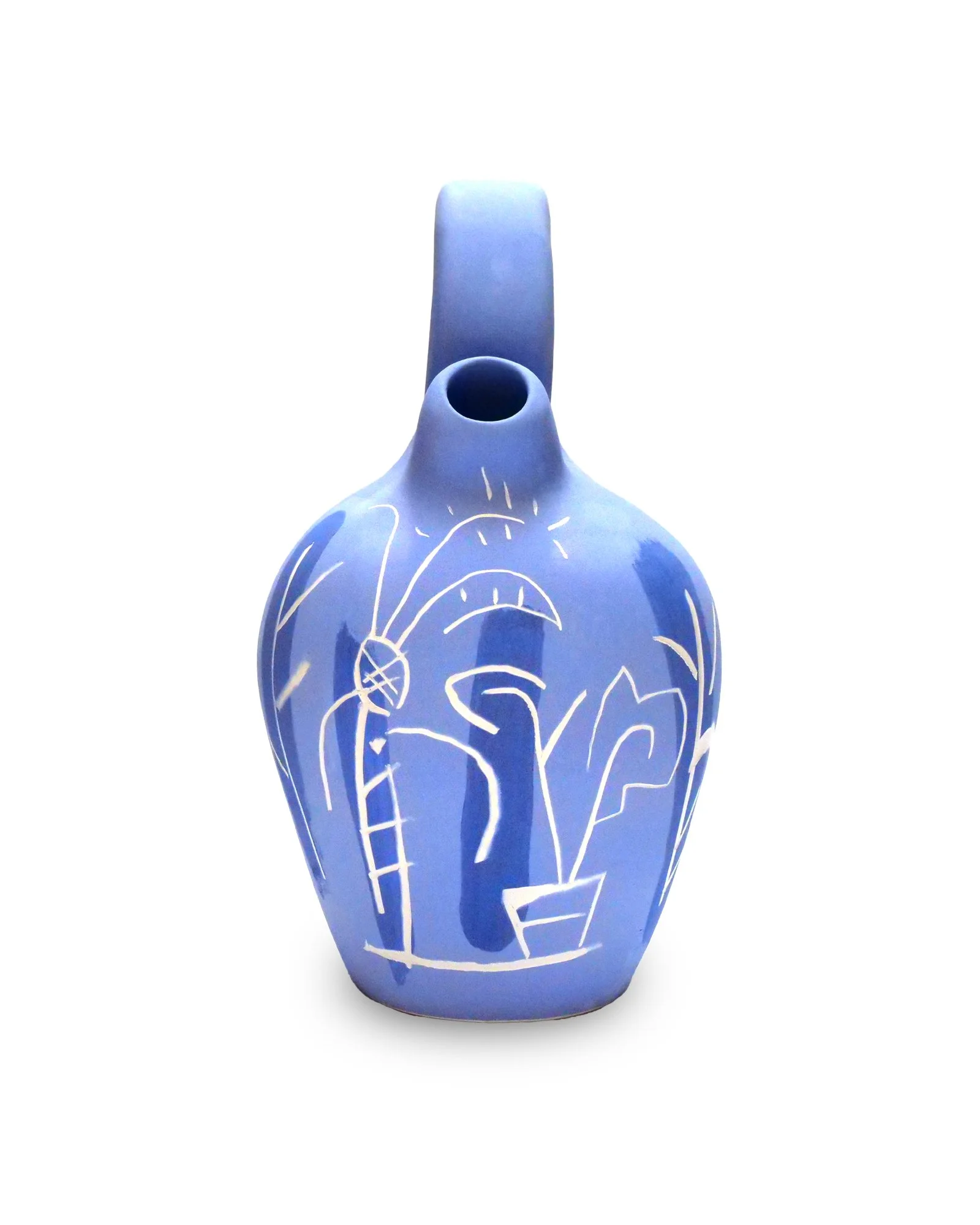 botijo en azul de Javier Mariscal, pieza única