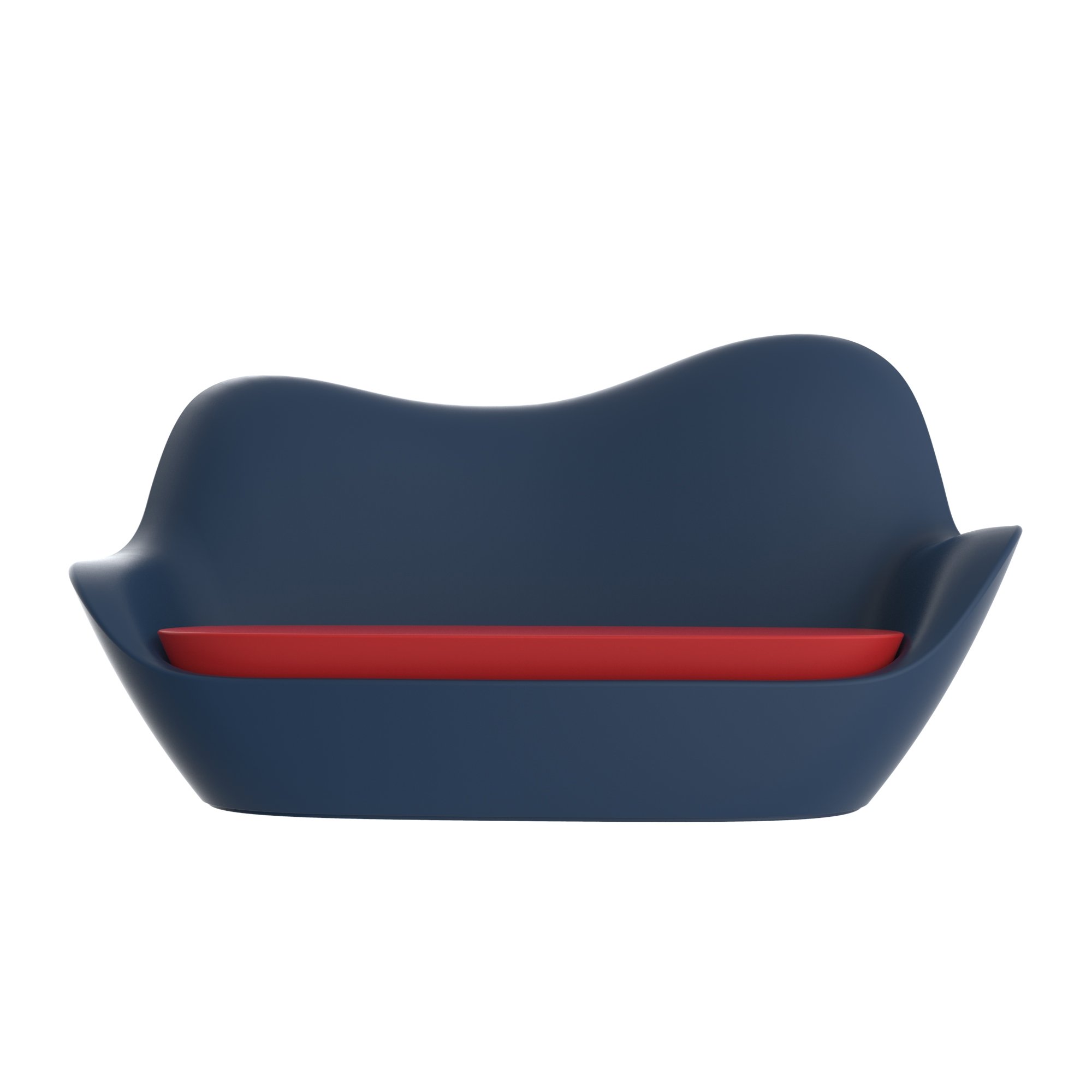 Sofa Sabinas de vondom en azul para exteriores
