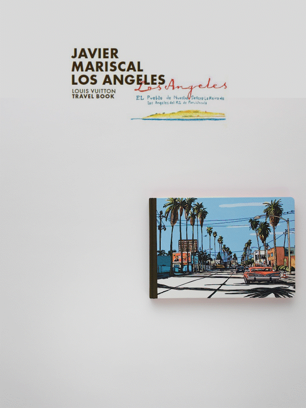 Libro Los Angeles, Travel Book de Louis Vuitton ilustrado por Javier Mariscal