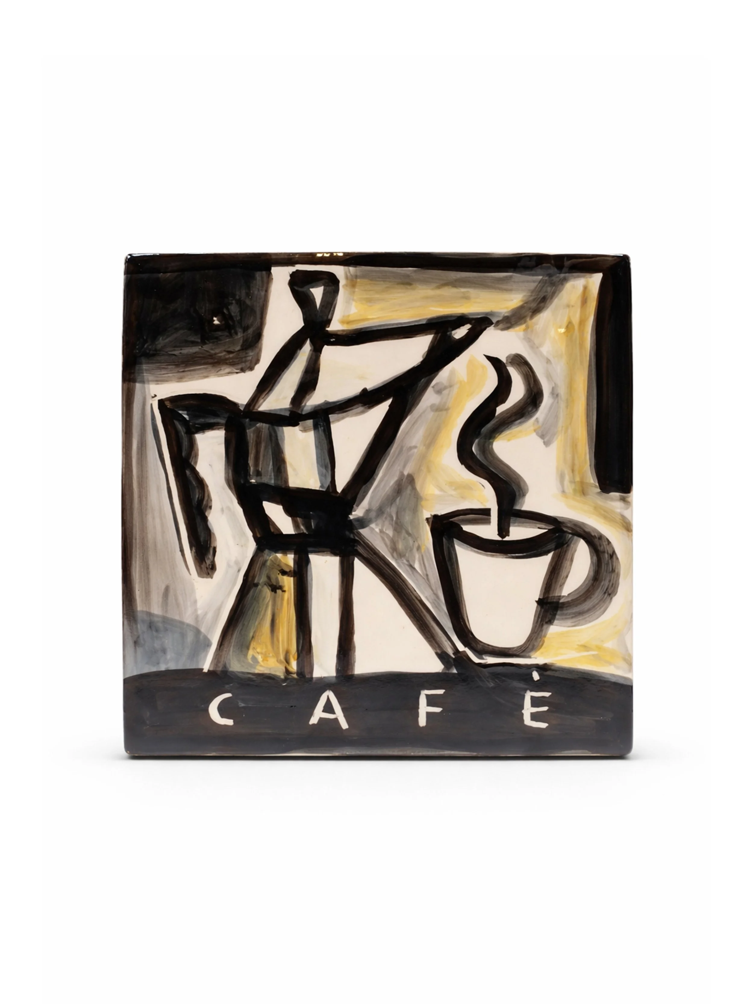 Baldosa Café con cafetera