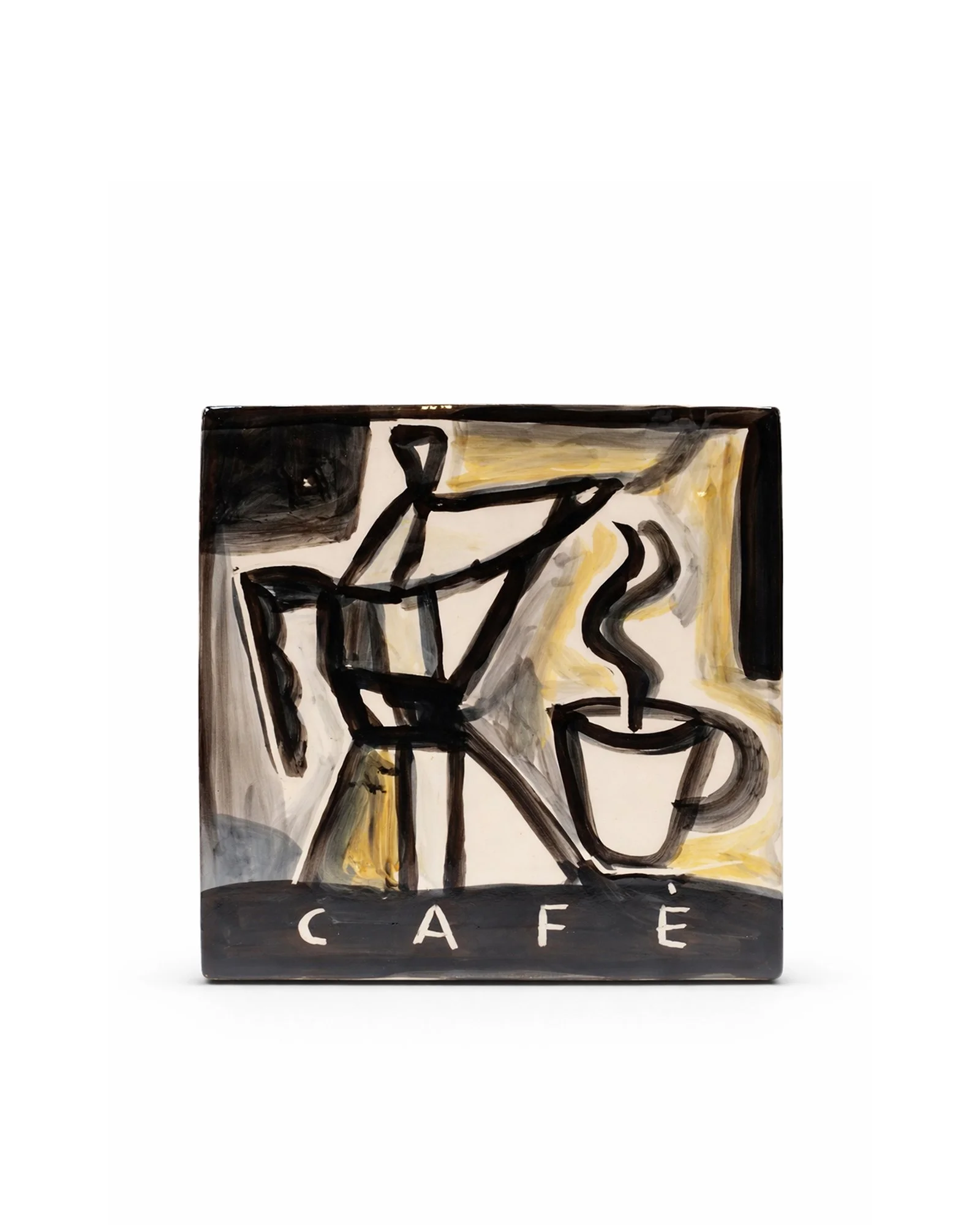 Baldosa Café con cafetera