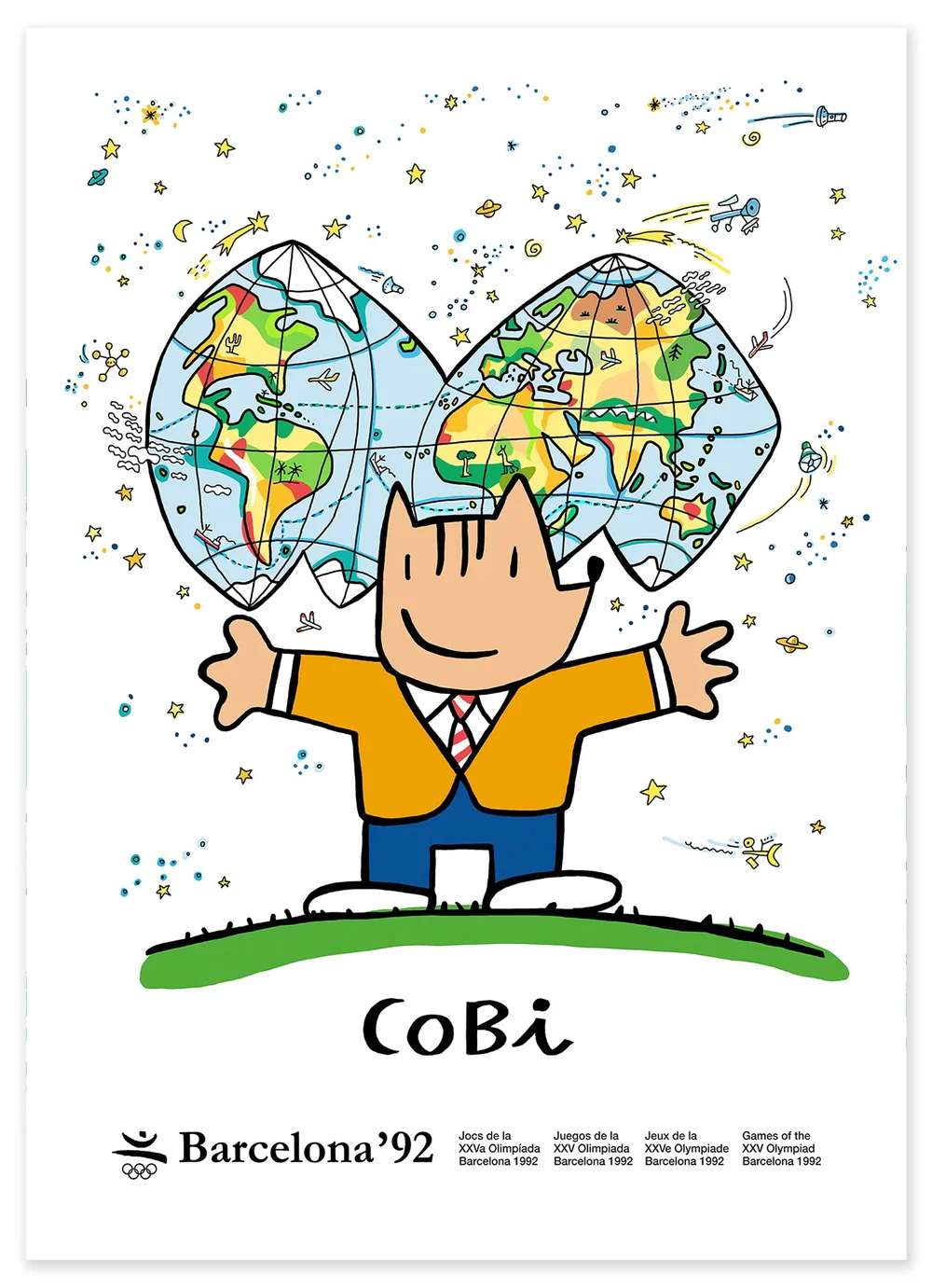 Cobi, la mascota de los Juegos Olímpicos de Barcelona 92