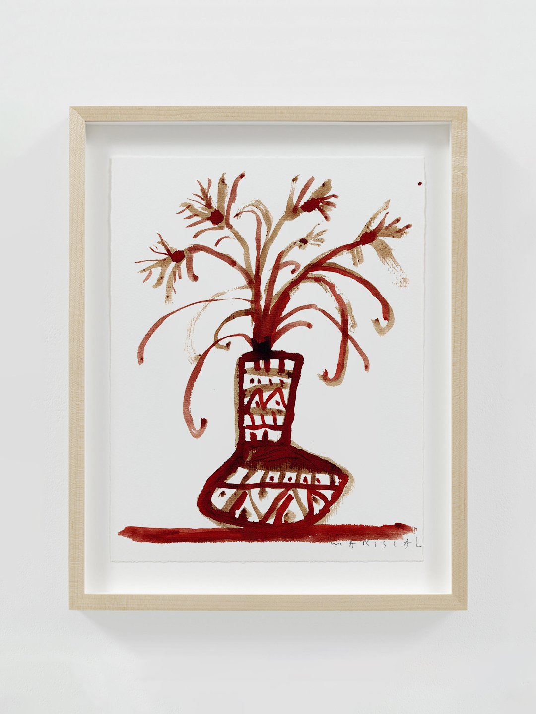 Jarrón con flores de San Juan