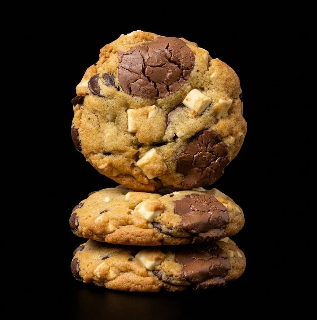 Triple choc chunk