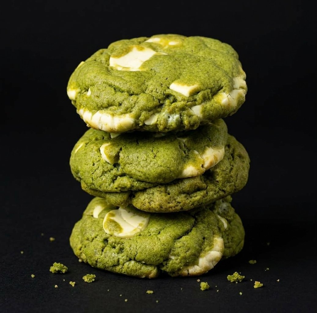 Matcha white choc