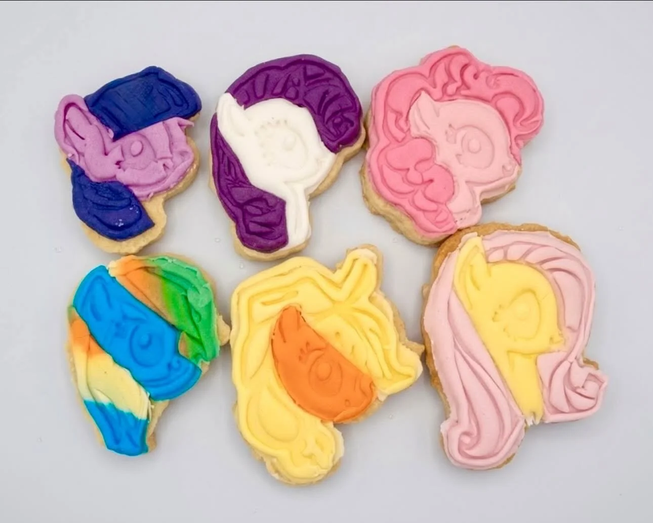 My Little Pony sugar cookies