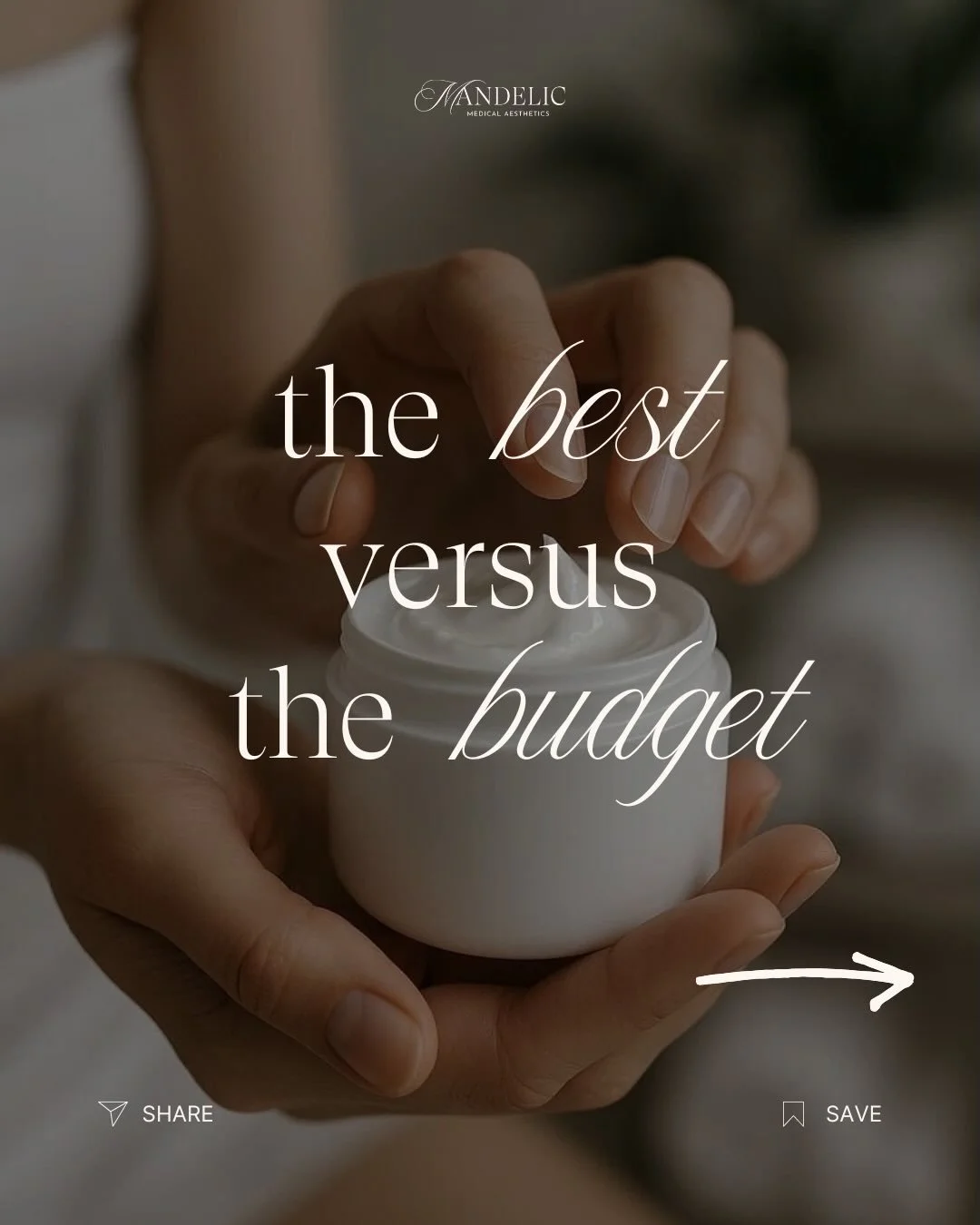 Something to fit everyone&rsquo;s budget 🫶🏼

#mandelicmedicalaesthetics #skincare #budgetskincare #norfolkcountyskincare #shoplocal