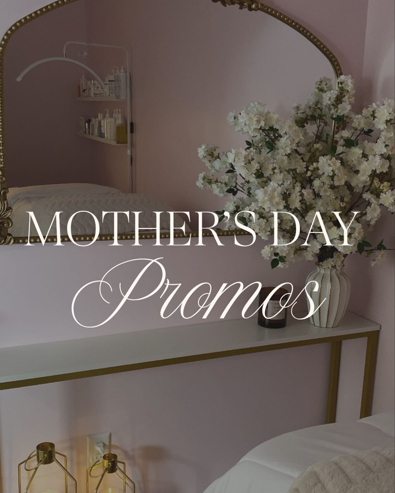 Treat Mom to the reset she actually wants this year 🤍✨

Our Mother&rsquo;s Day specials are here&mdash;because she deserves more than flowers

🌸 Relaxation Facial - 60 Mins
$140 (reg $150)

🌸 Lux Mani + Lux Pedi Combo
$150 (reg $160)

Think glowin