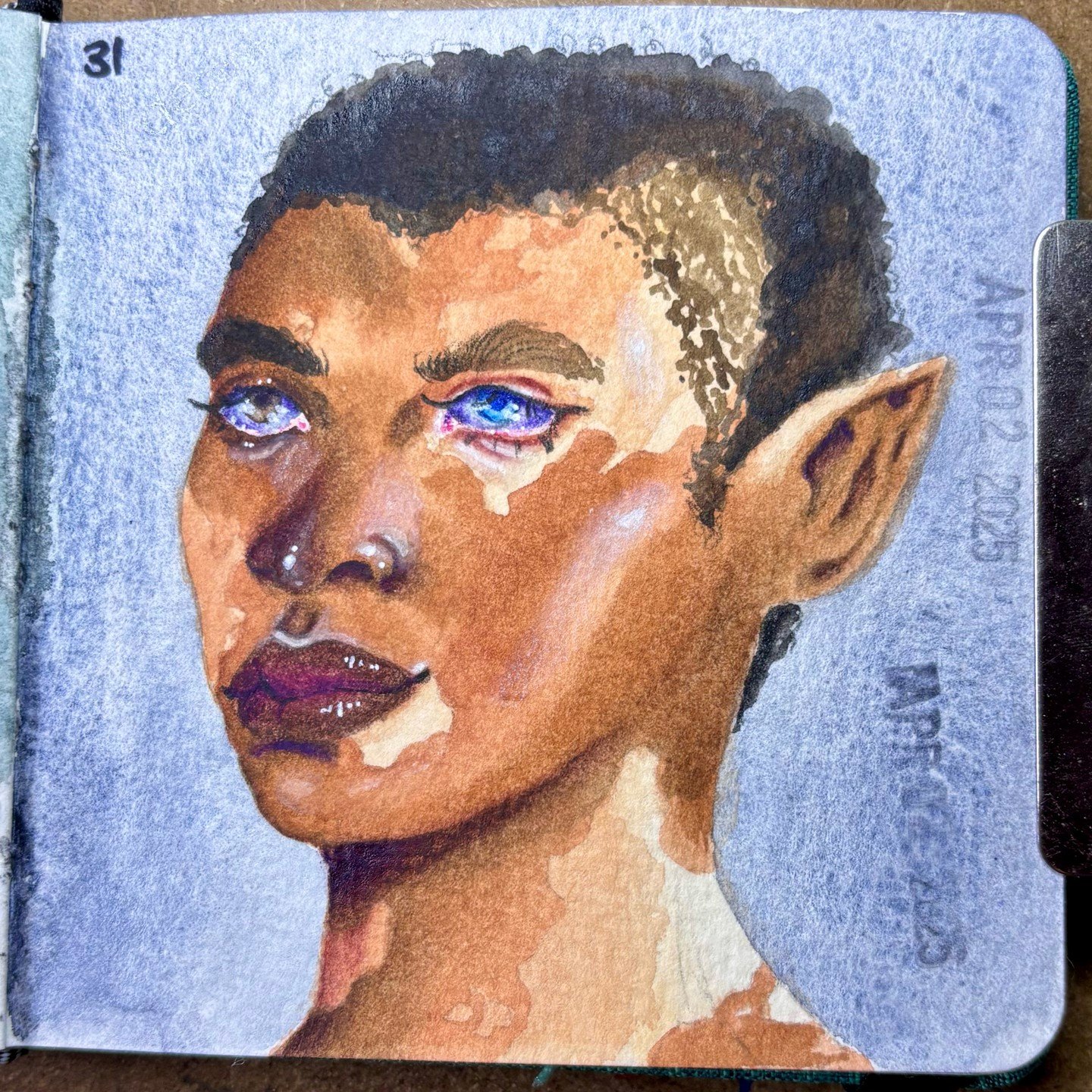 100 heads challenge # 31

&bull;
&bull;
&bull;
&bull;
&bull;

#watercolor #100headschallenge #100heads #sketch #sketchbook #art #painting #portrait