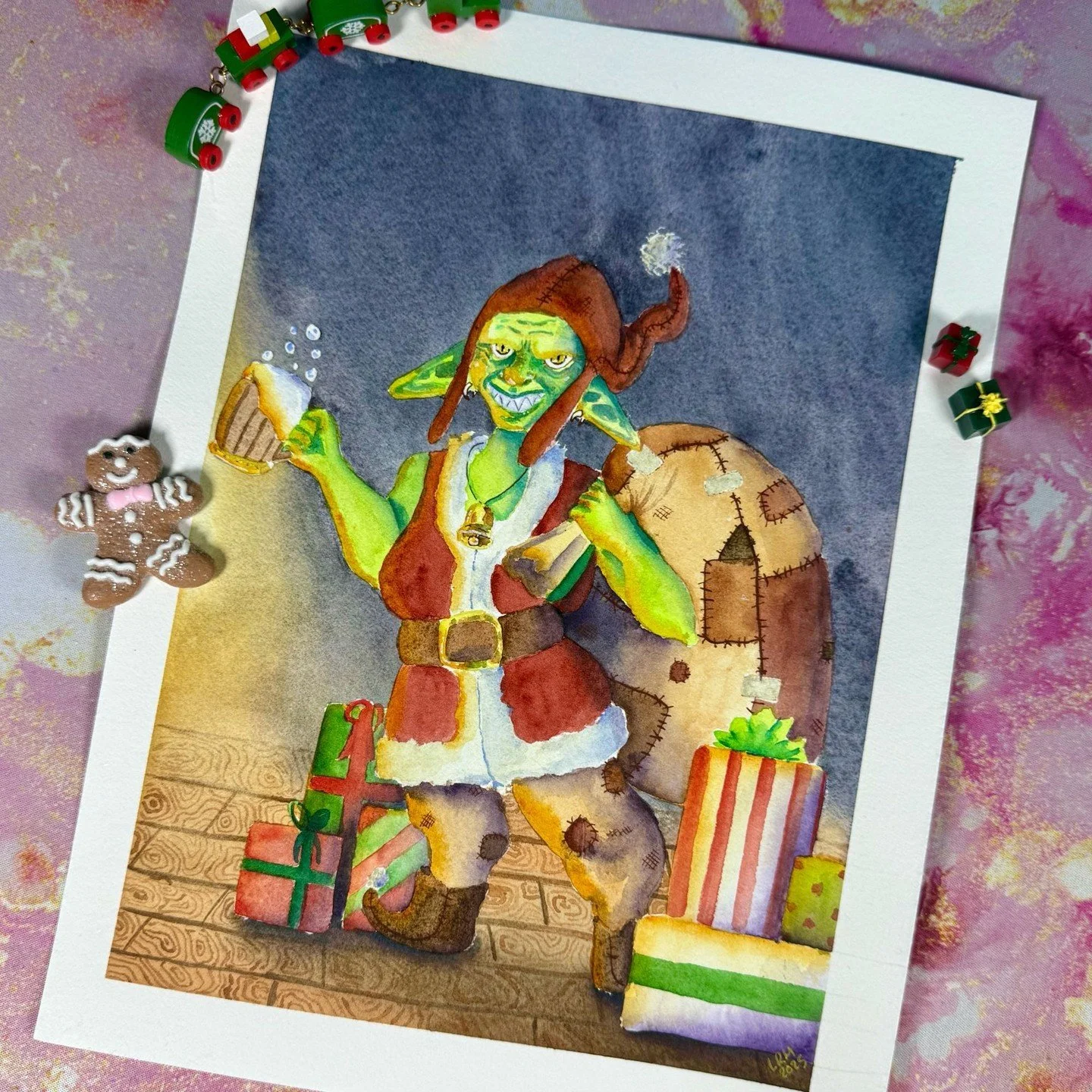 Are you on the nice list? Gobbo Santa thinks mayhaps!