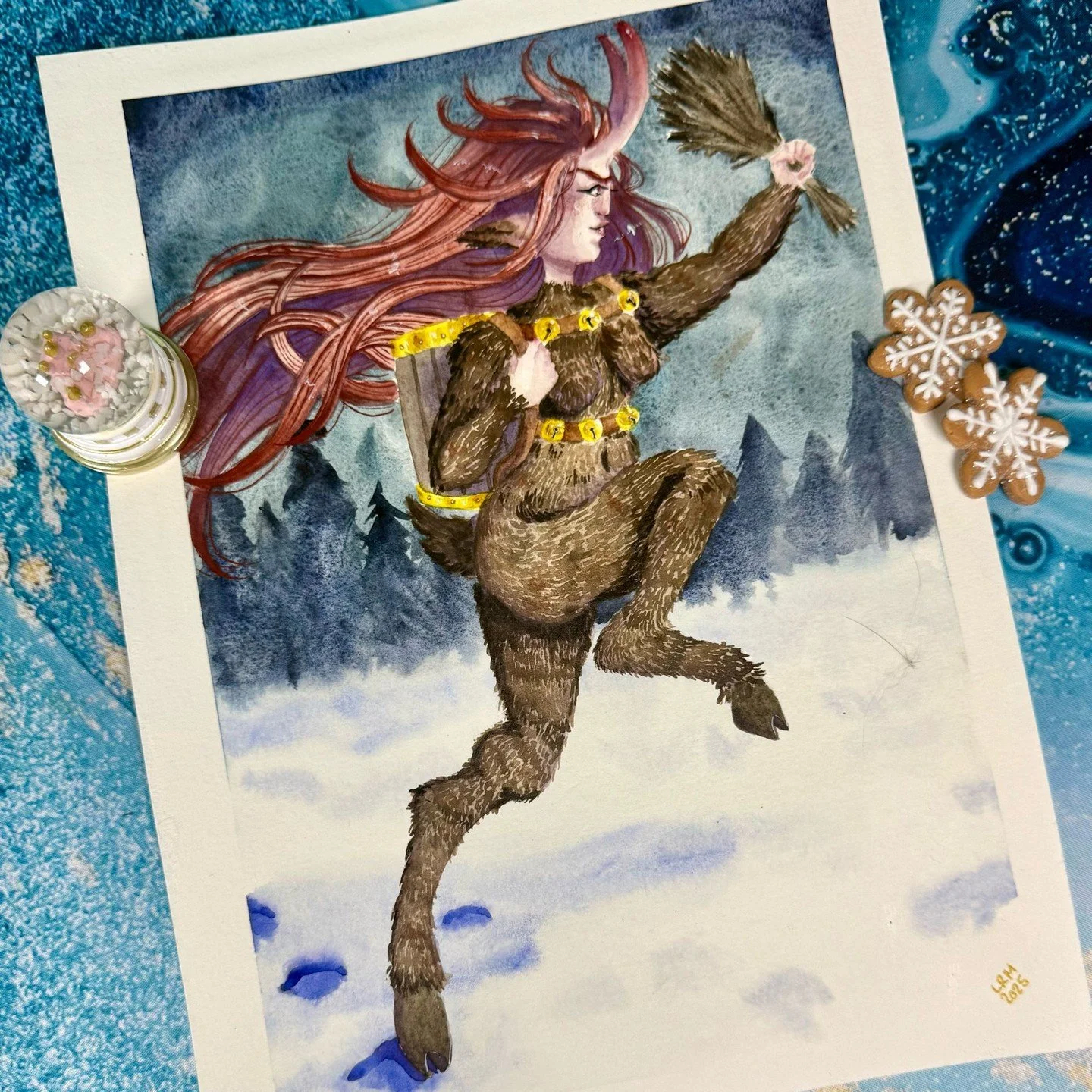 Are you on the naughty list this year? Frau Krampus is on the way&hellip;