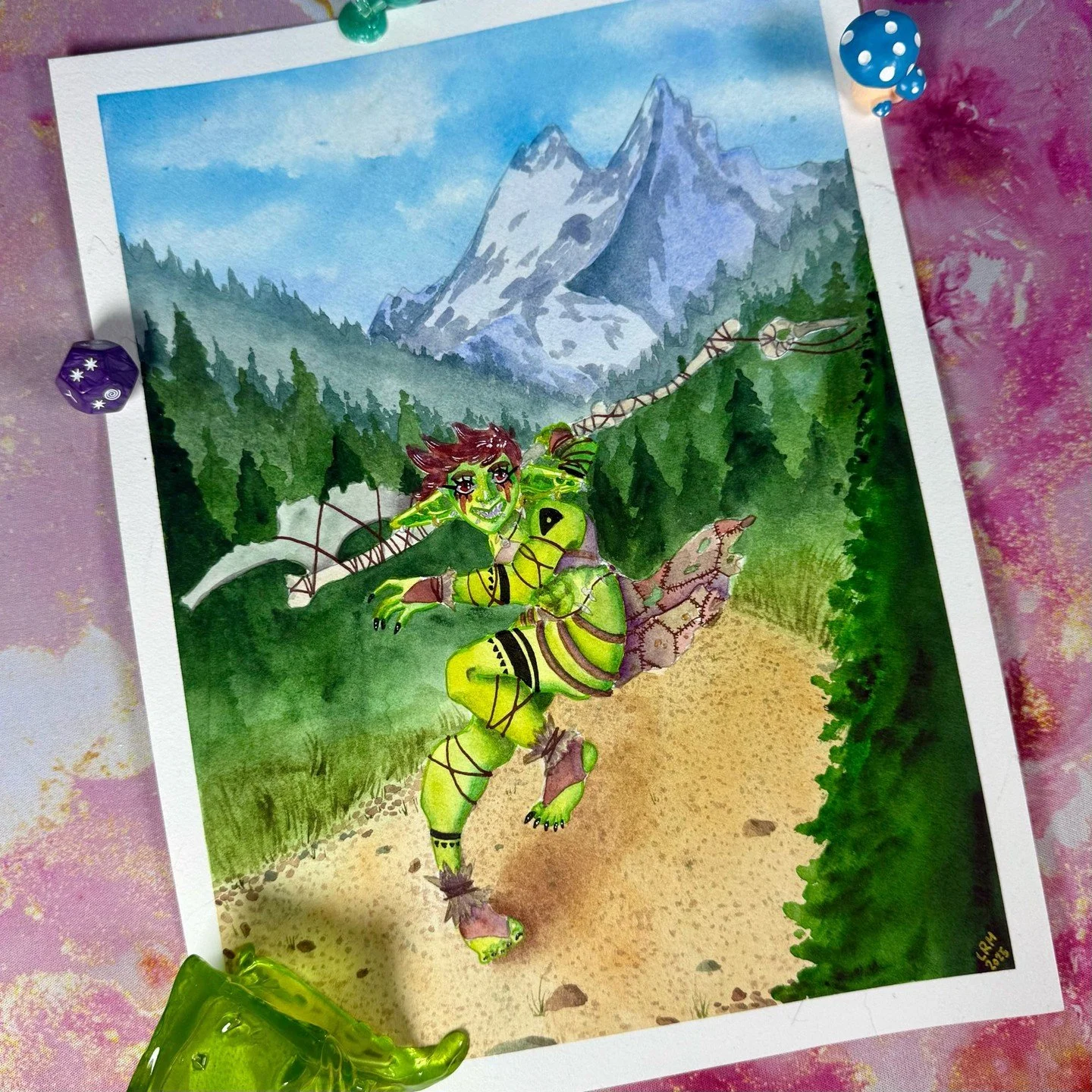 Gobbo barbarian !! 

I love goblins sm.