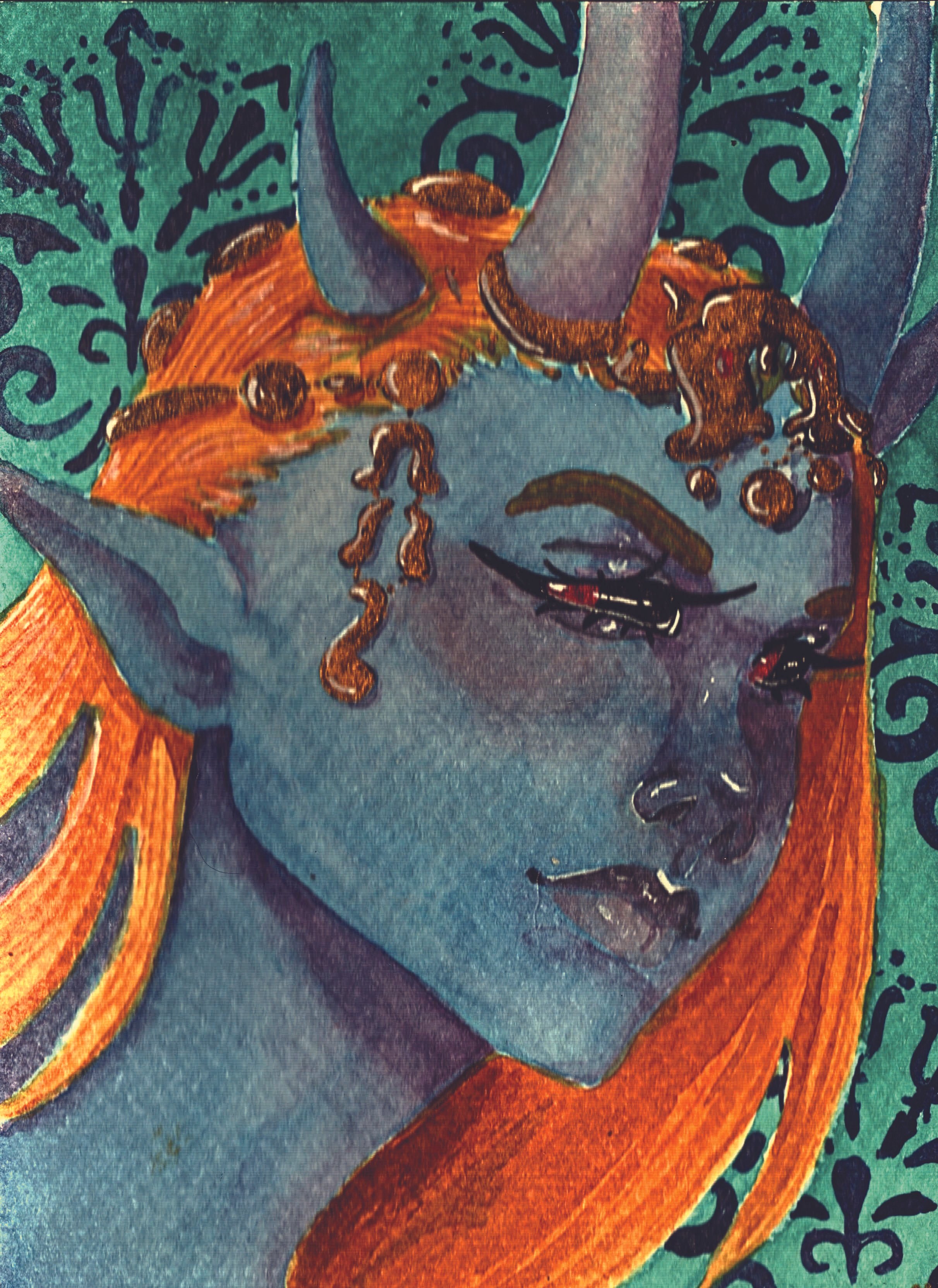 A portrait of Mizora from Baldur's Gate