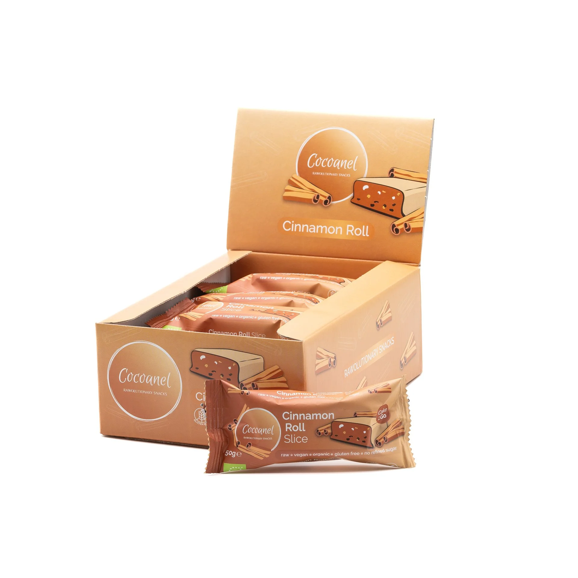 Cinnamon Roll Slice – Zimtschnecken Schnitte mit weißer Schokolade