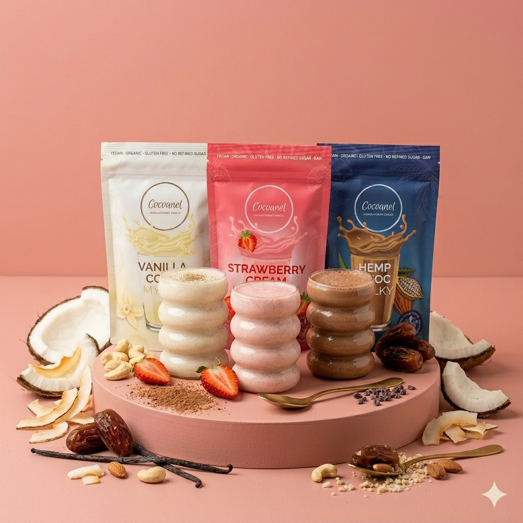 Mylky Bundle – Vegane Shakepulver in drei cremigen Sorten