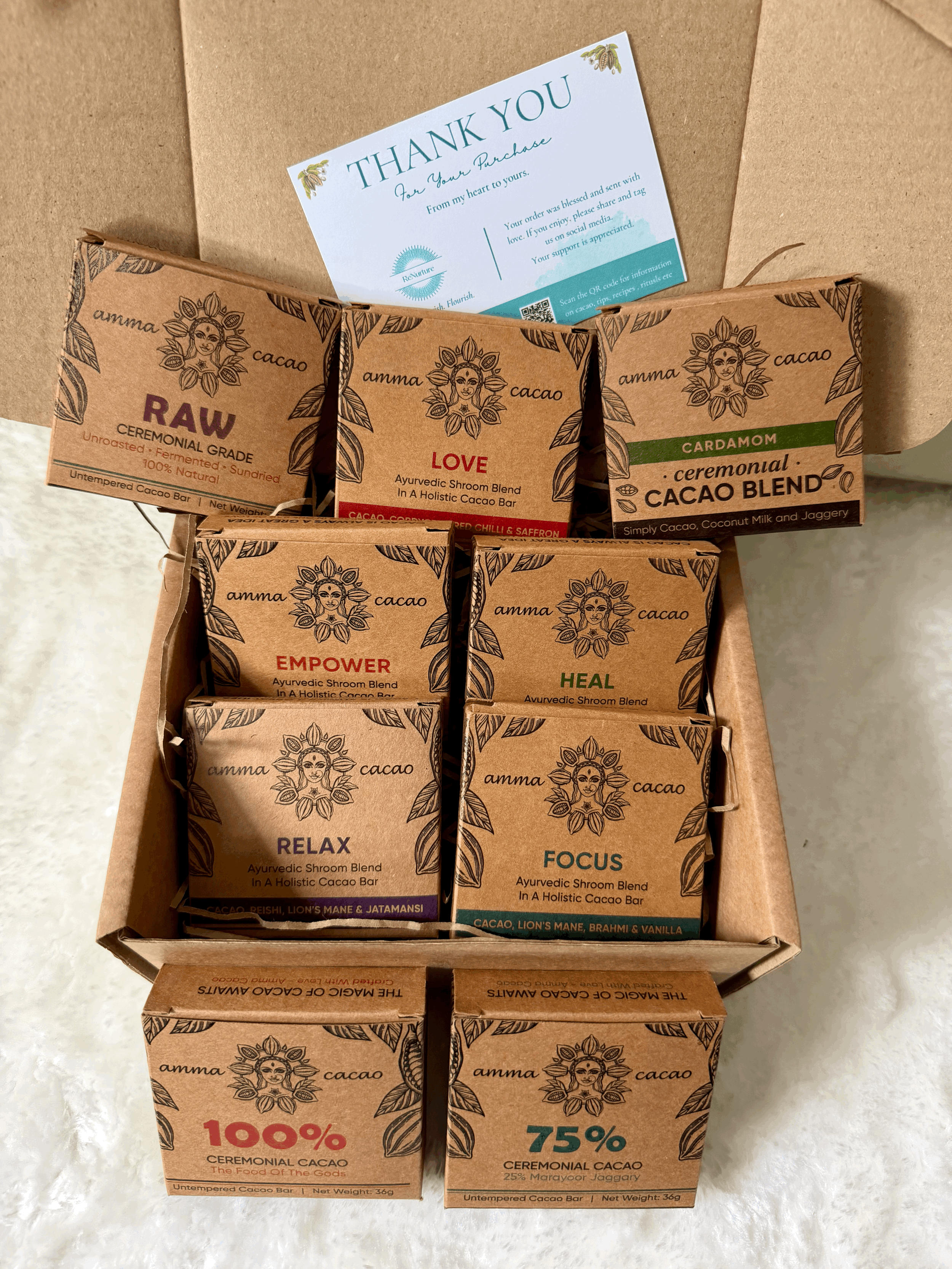 The Complete Cacao Discovery Box — 9 × 36g bars