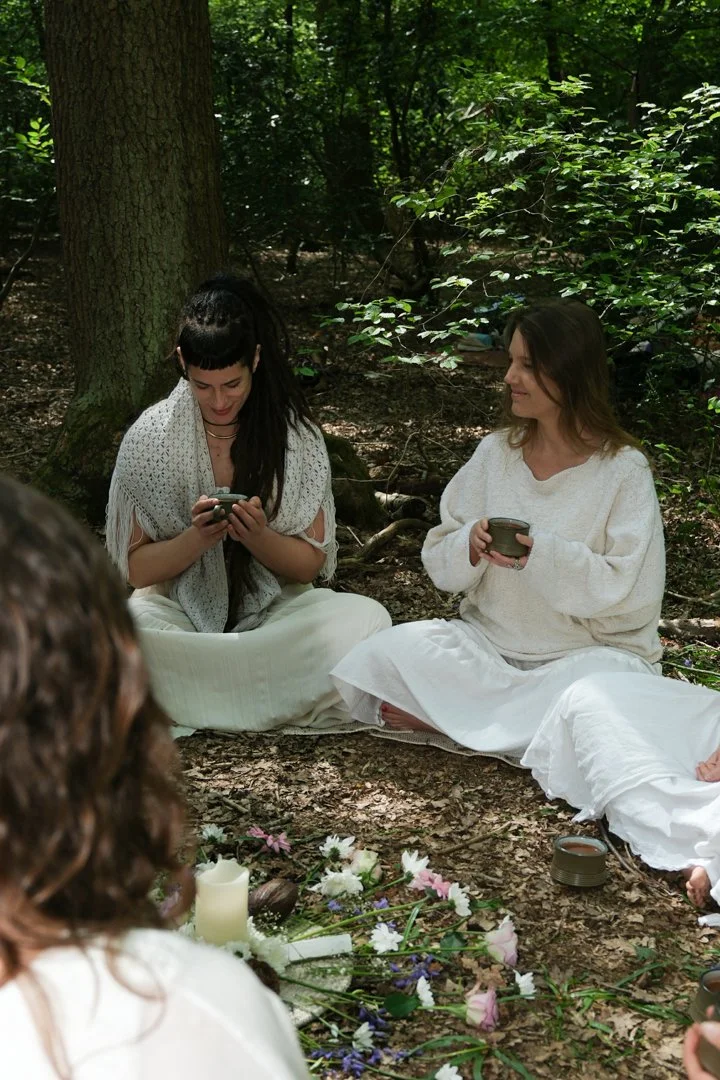 sharing cacao ritual sisterhood circle