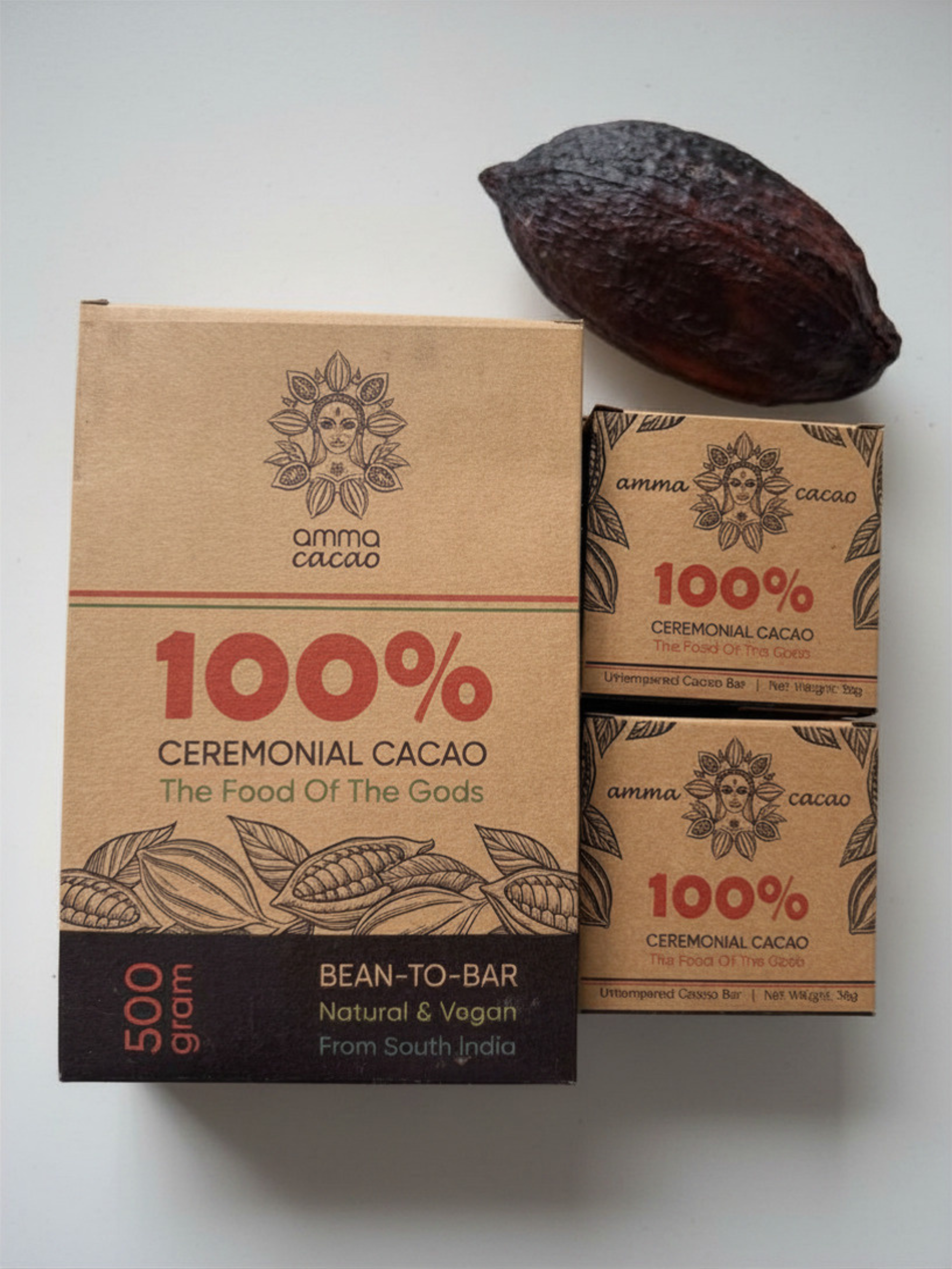 amma cacao 100% ceremonial cacao