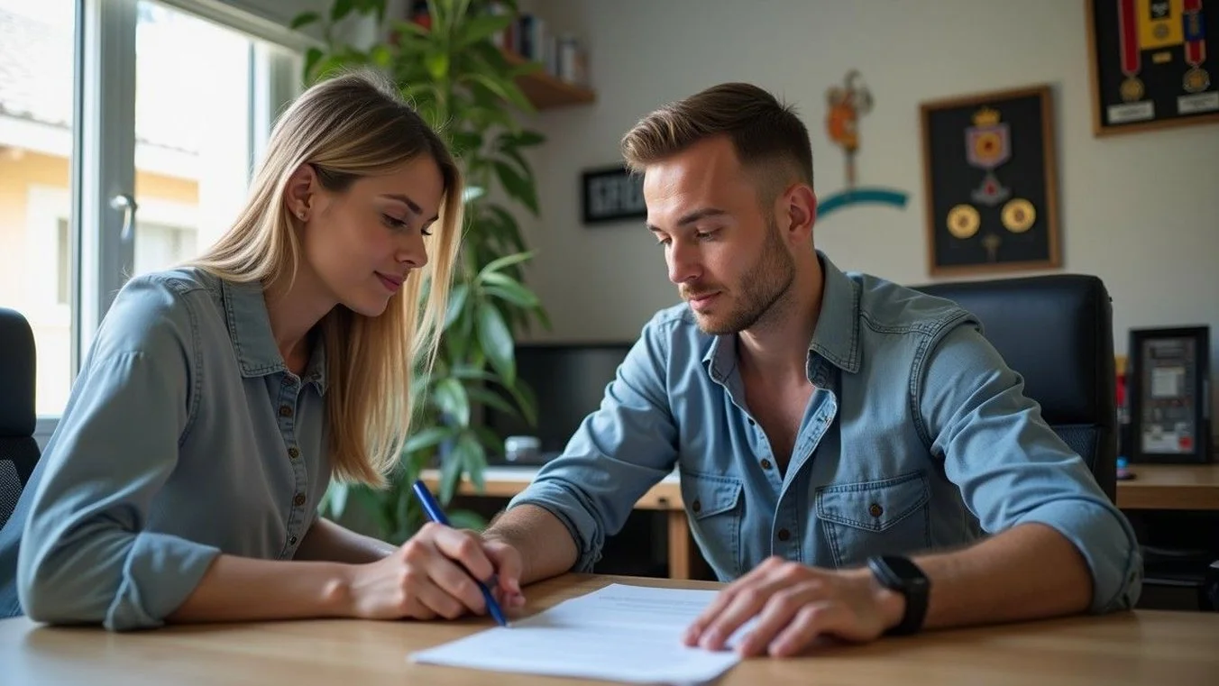 A veteran completing D1360 incapacity form at home for a DVA claim under MRCA.