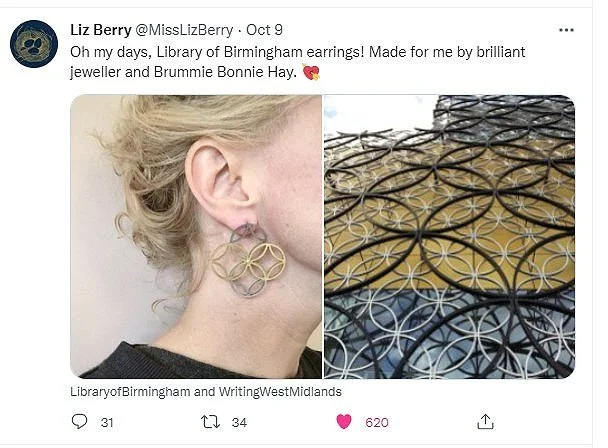 Poet Liz Berry and the Birmingham Library