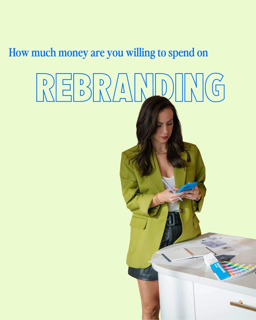 Most of the time, the cheaper option is cheaper for a reason.

What usually happens when a business owner goes with the cheap option for their brand?

They have to keep spending money, every couple of years, on rebrands and brand updates (because it 