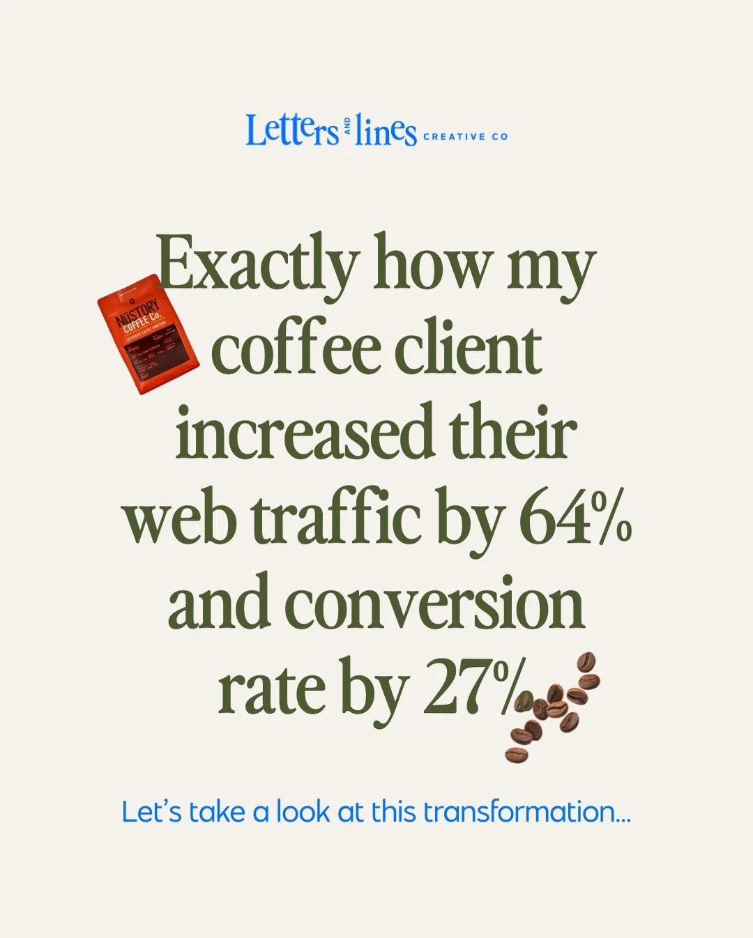 Swipe to see the transformation. ☕

&ldquo;It went from a toddler&rsquo;s crayon art to pure digital gold. We finally look like the brand we&rsquo;re becoming.&rdquo; - Graham, NūStory Coffee

NūStory Coffee had a big vision and bold branding, but th