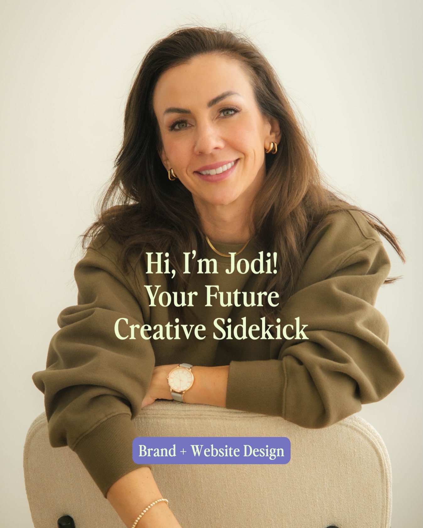 Hi 👋 I&rsquo;m Jodi!⁣
⁣
A Generator who never wants to be the center of attention, but always wants to be your favorite.⁣
⁣
(In Human Design terms, that basically means I&rsquo;m built to respond, refine, and show up alongside you.)⁣
⁣
Behind every 