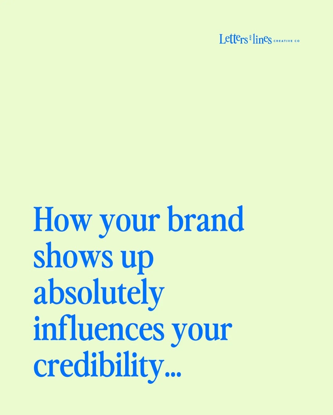 Let&rsquo;s be honest for a second&hellip;

Your work isn&rsquo;t amateur. In fact it&rsquo;s the exact opposite! Your brand just didn&rsquo;t get the memo that you were entering your next level era as a business owner.

You&rsquo;ve been SO busy act