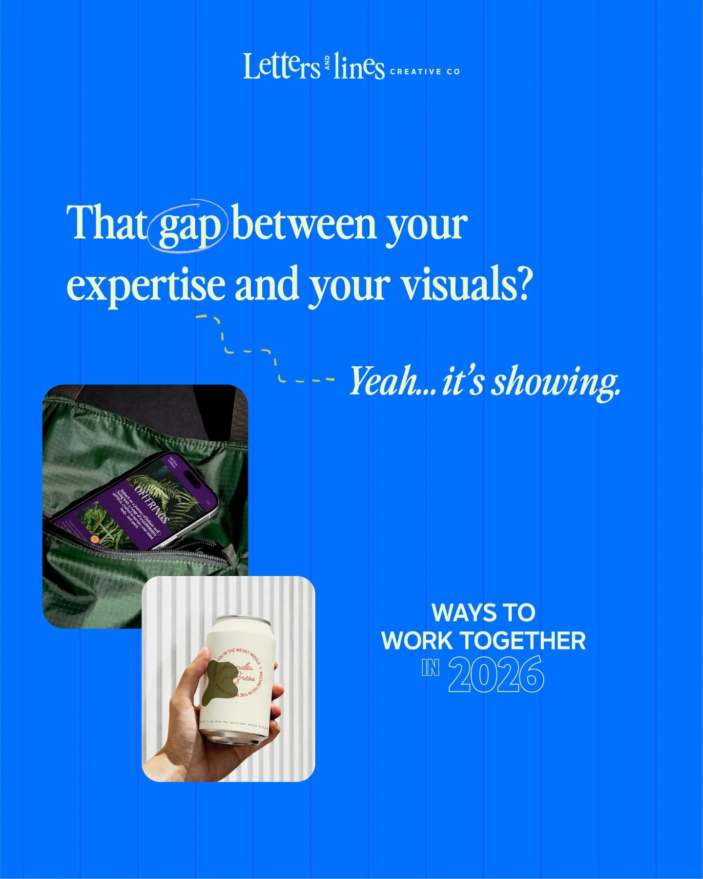 You&rsquo;re too good at what you do to keep showing up with a brand that undersells you. 

Imagine: The keynote mic in your hand. Your pitch deck in the right inbox. The contract signed instantly. 

🚙 Let&rsquo;s chat about realigning your brand. L