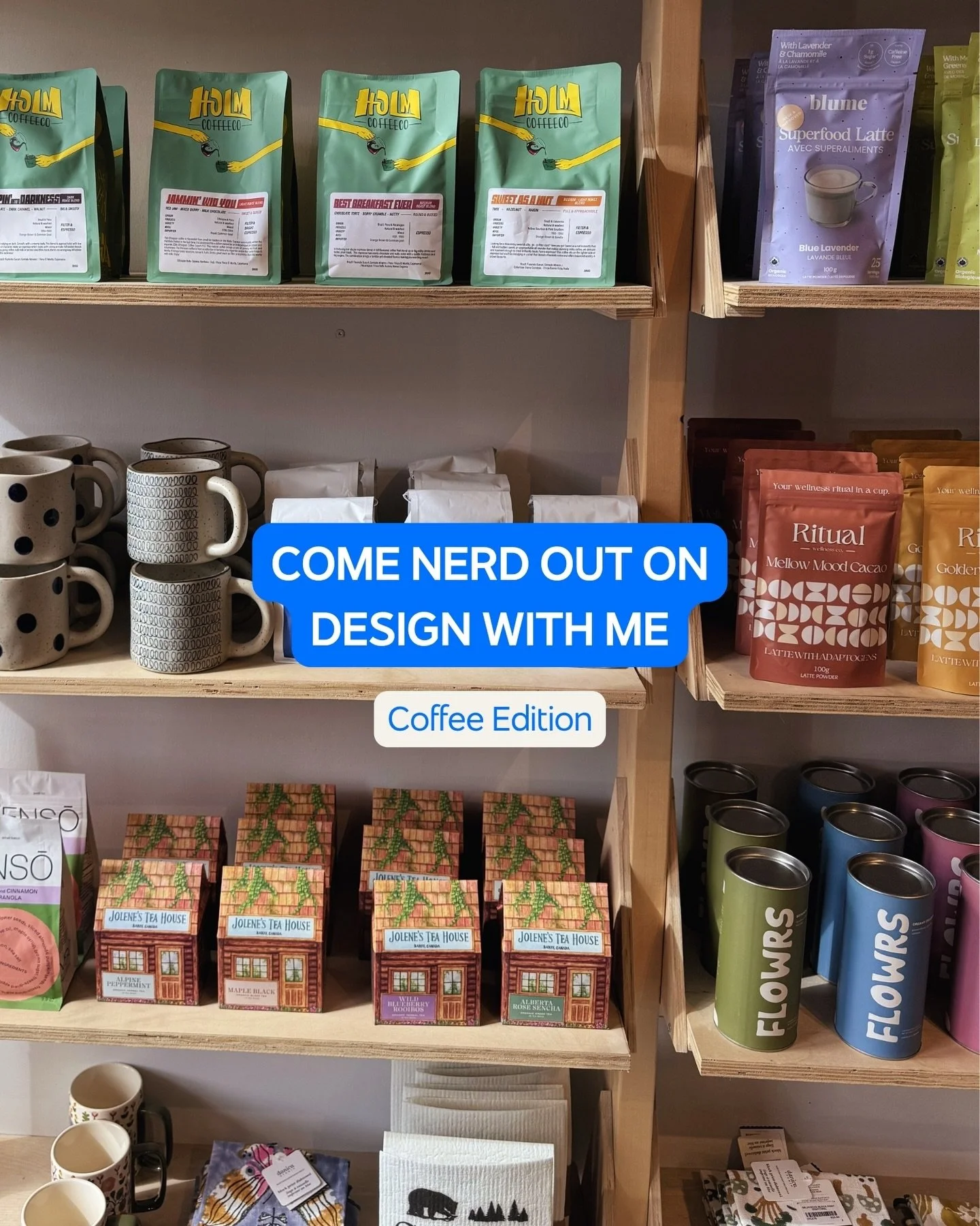 It&rsquo;s been a minute since we nerded out on design together, so let&rsquo;s jump into my latest trip to my favorite section of my favorite store. 

Coffee + Tea ☕️

I&rsquo;m always a sucker for a fun story told through great packaging. 

And am 