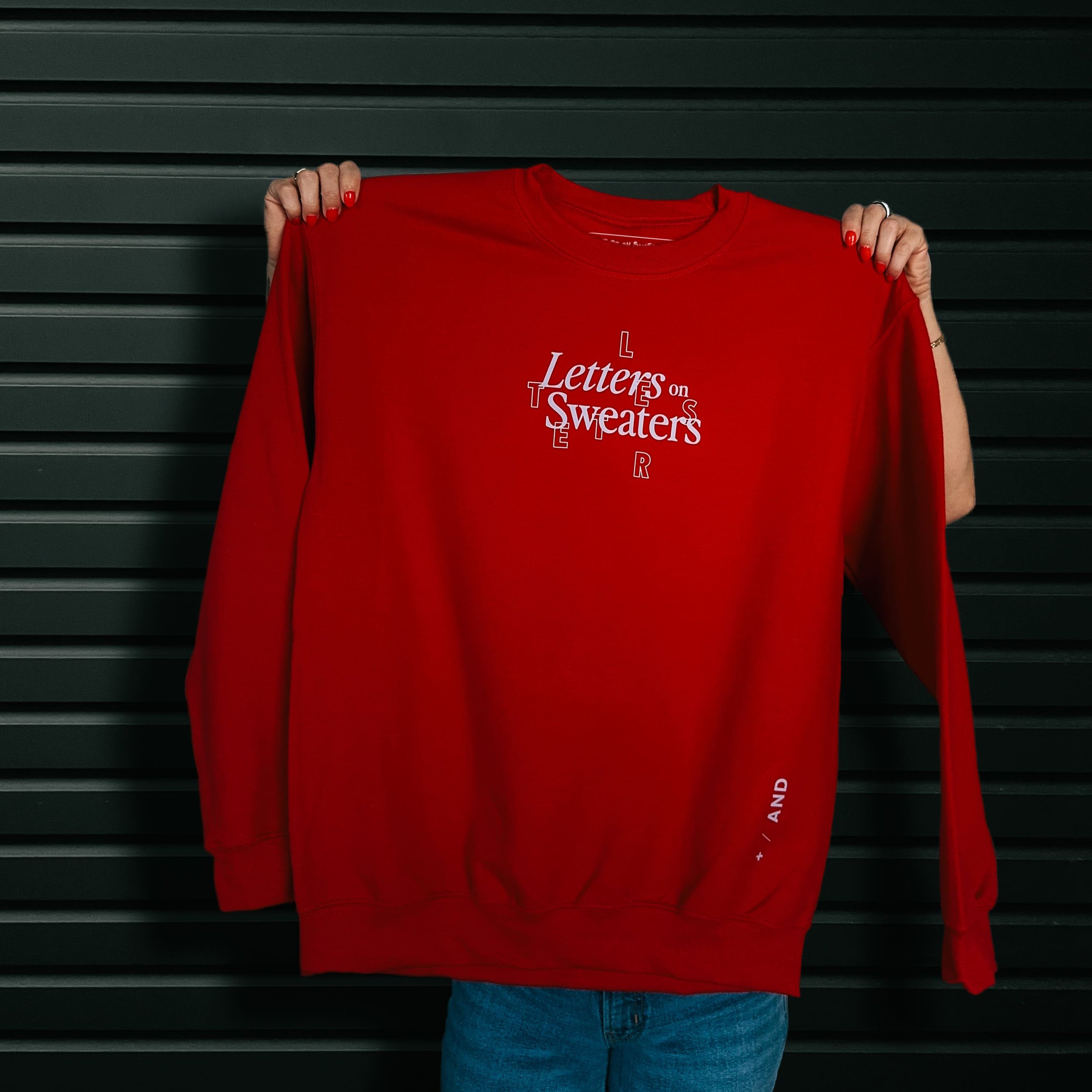 Letters on Sweaters Scattered