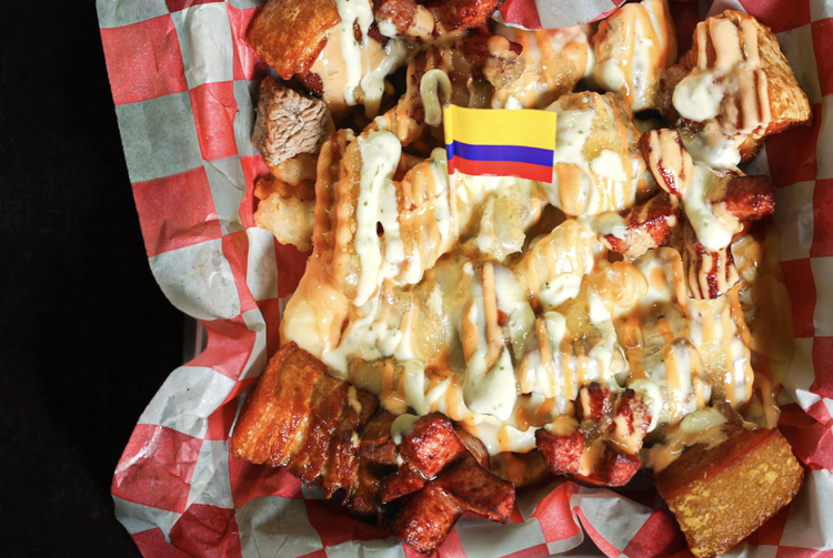 Colombian food from Mi Ranchito Colombiano