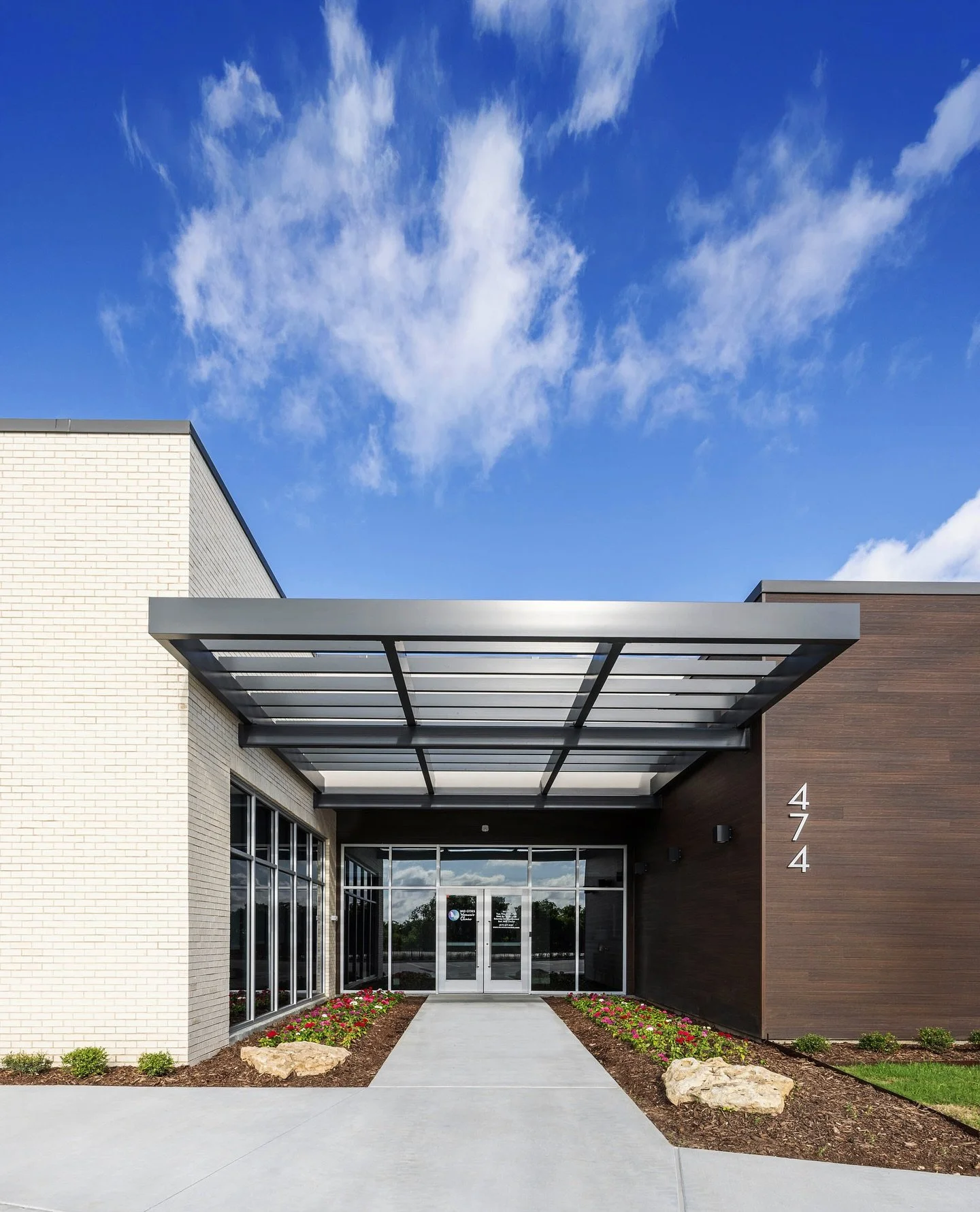 Another glimpse of the newly completed Mid Cities Woman's Clinic - we love how this one came to life! #NTOCommercial #NTOGC #NTODFW #churchconstruction #dfwgc