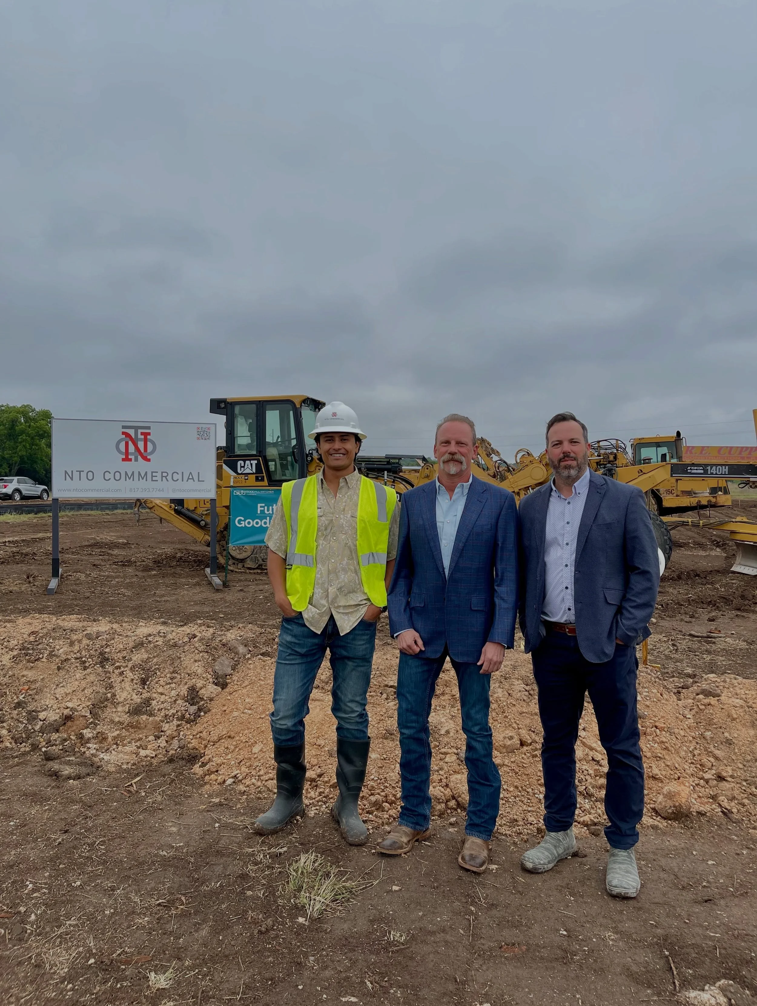 Celebrated the groundbreaking of the new Meridian Clinic - excited to see this new project with @goodallwitcherhealthcare come to life!  #ntocommercial #ruralhealthcare #healthcareconstruction