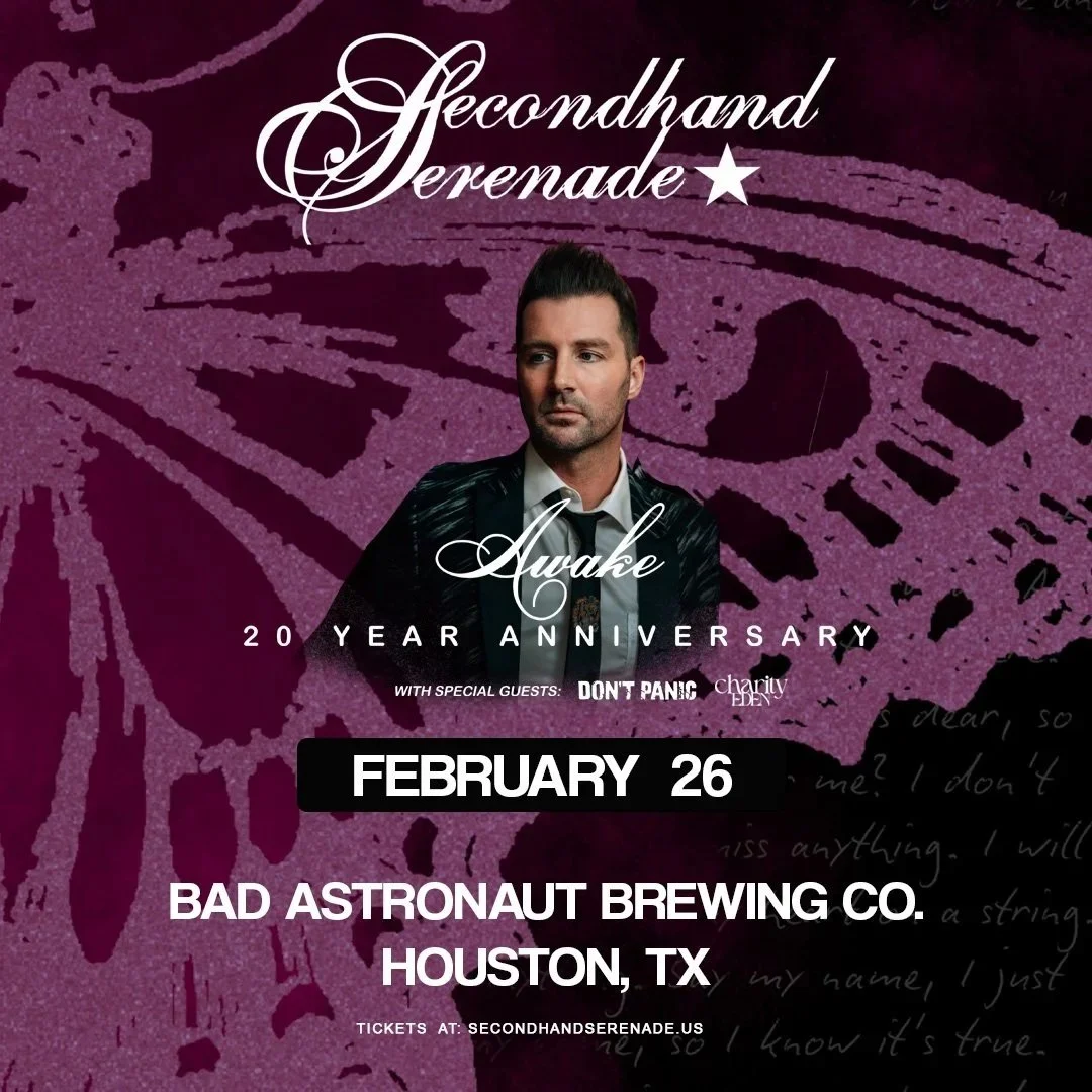 Charity Eden - Opening for Secondhand Serenade (Houston, TX)