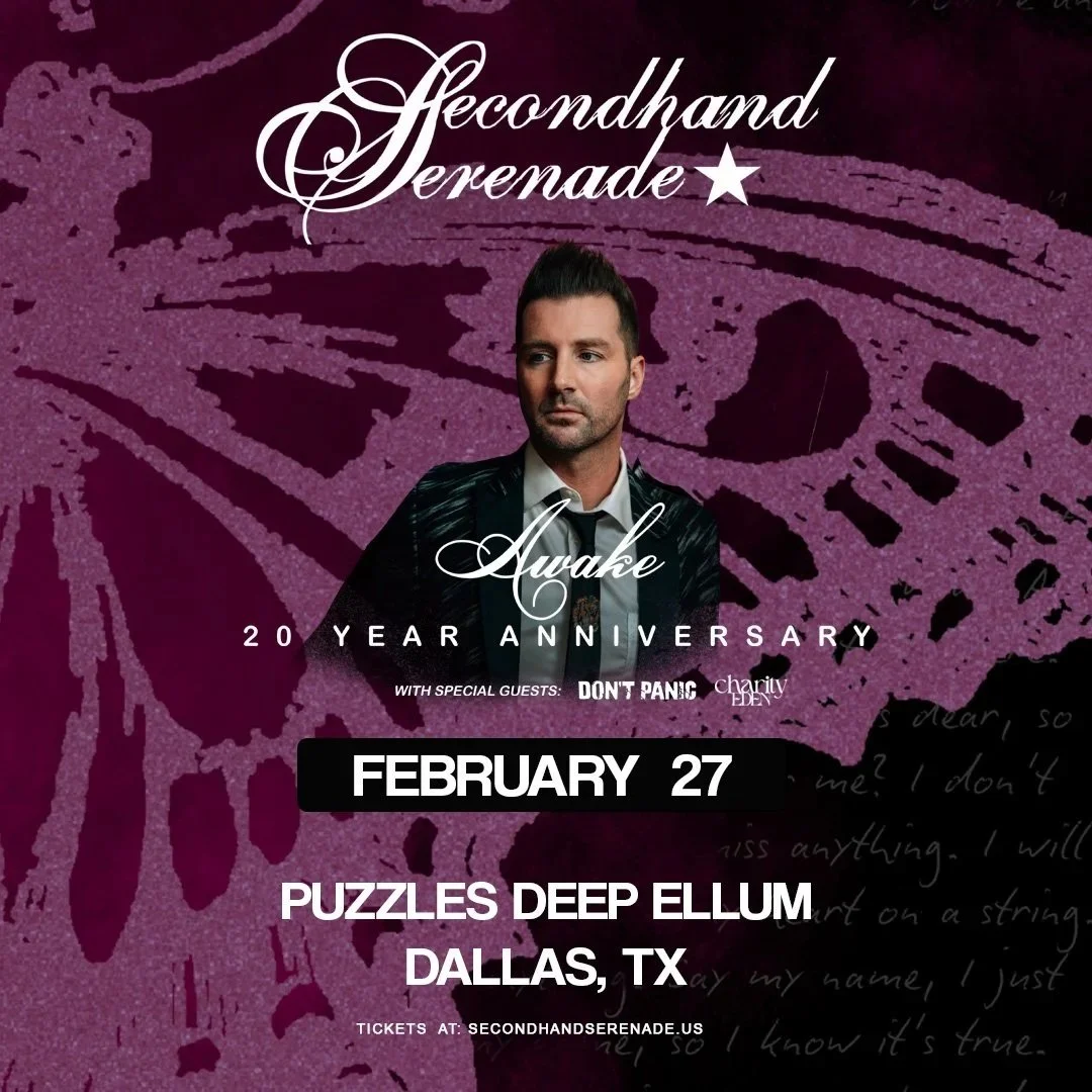Charity Eden - Opening for Secondhand Serenade (Dallas, TX)
