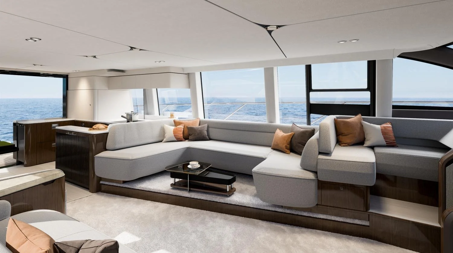 Fairline Squadron 68 designed by Alberto Mancini