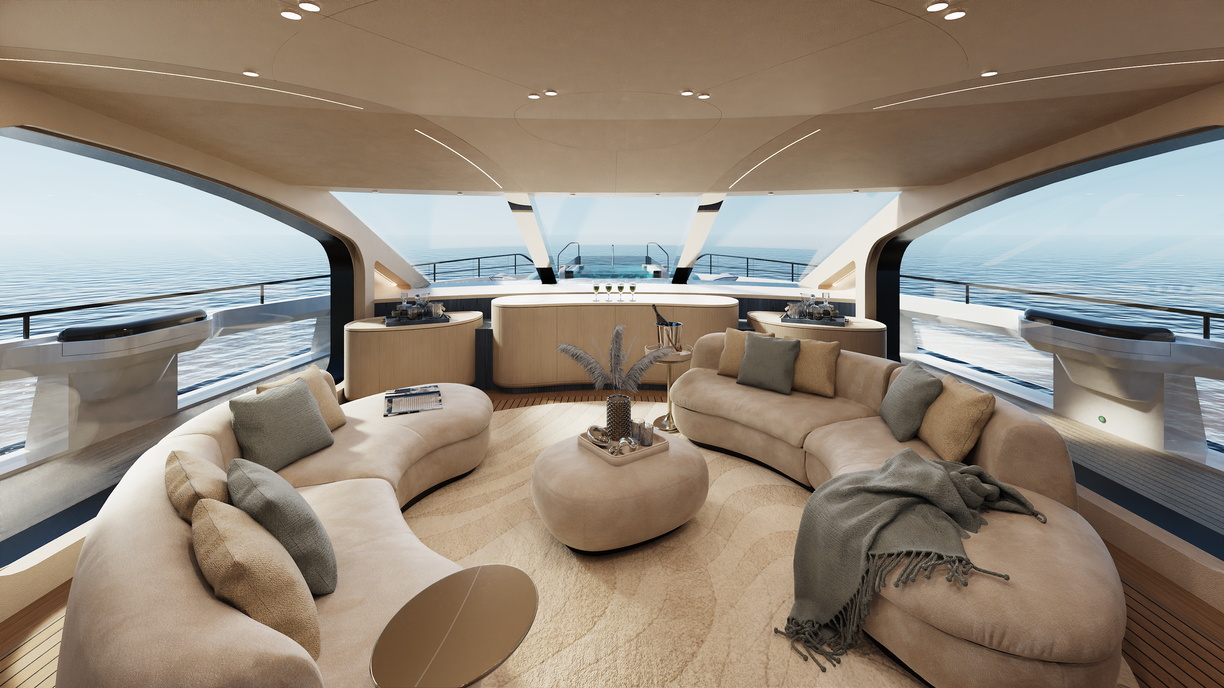 Upper lounge