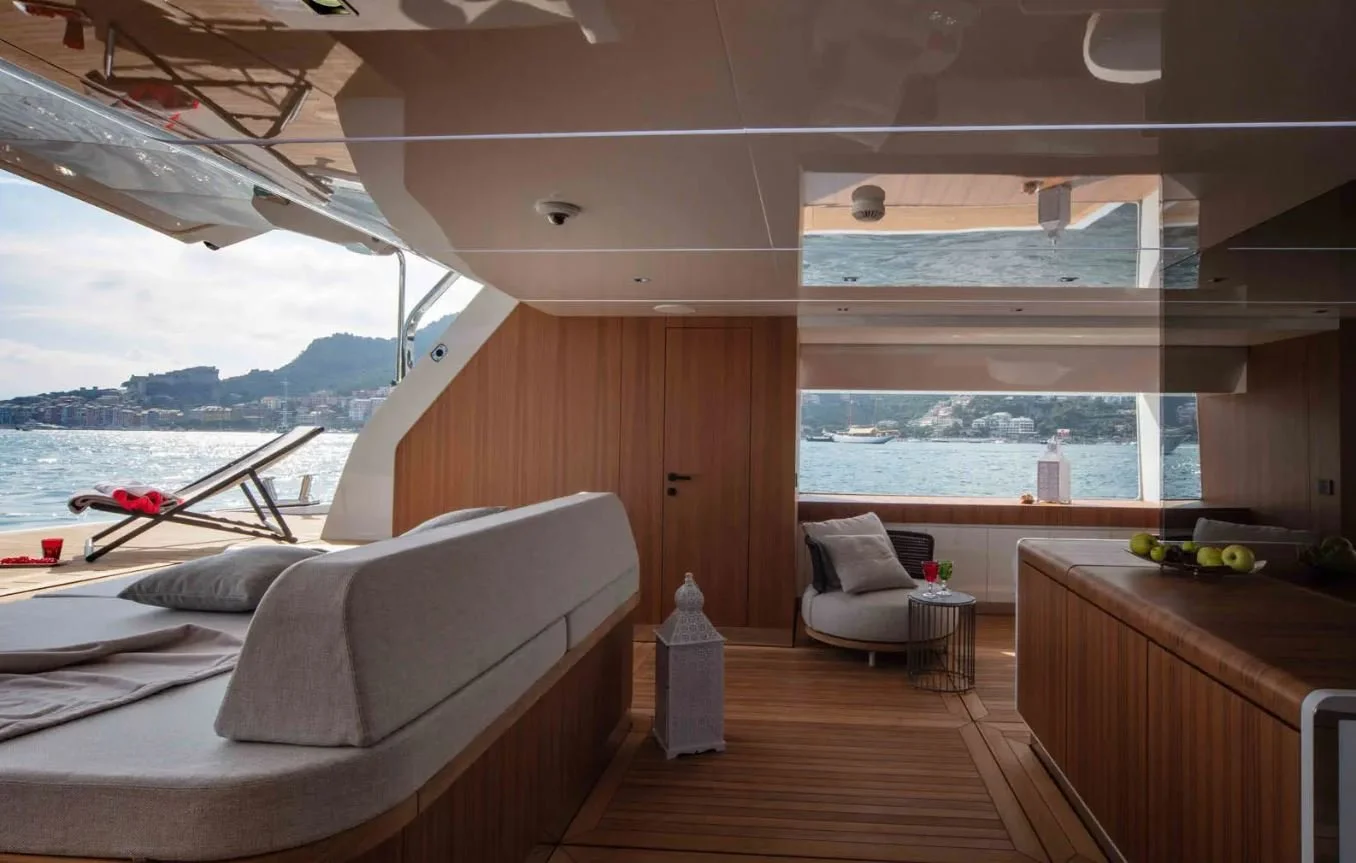 Mangusta Gran Sport 45 designed by Alberto Mancini