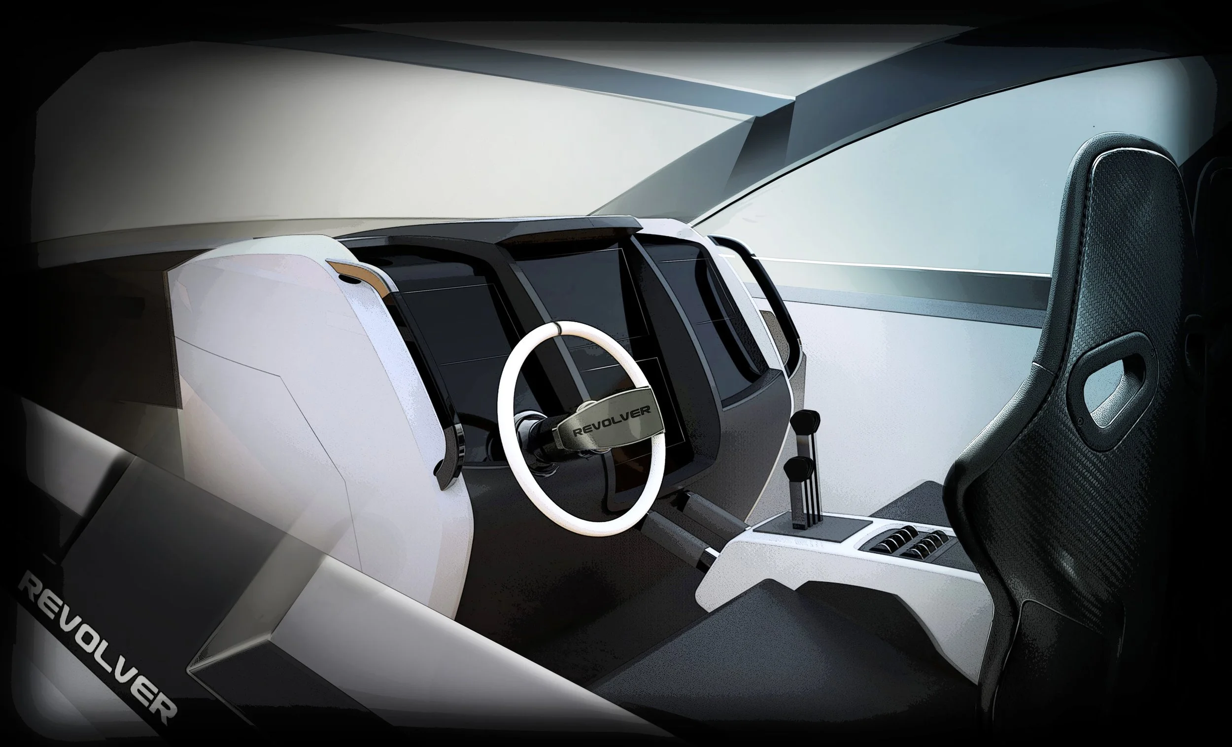 Revolver Yacht by Alberto Mancini