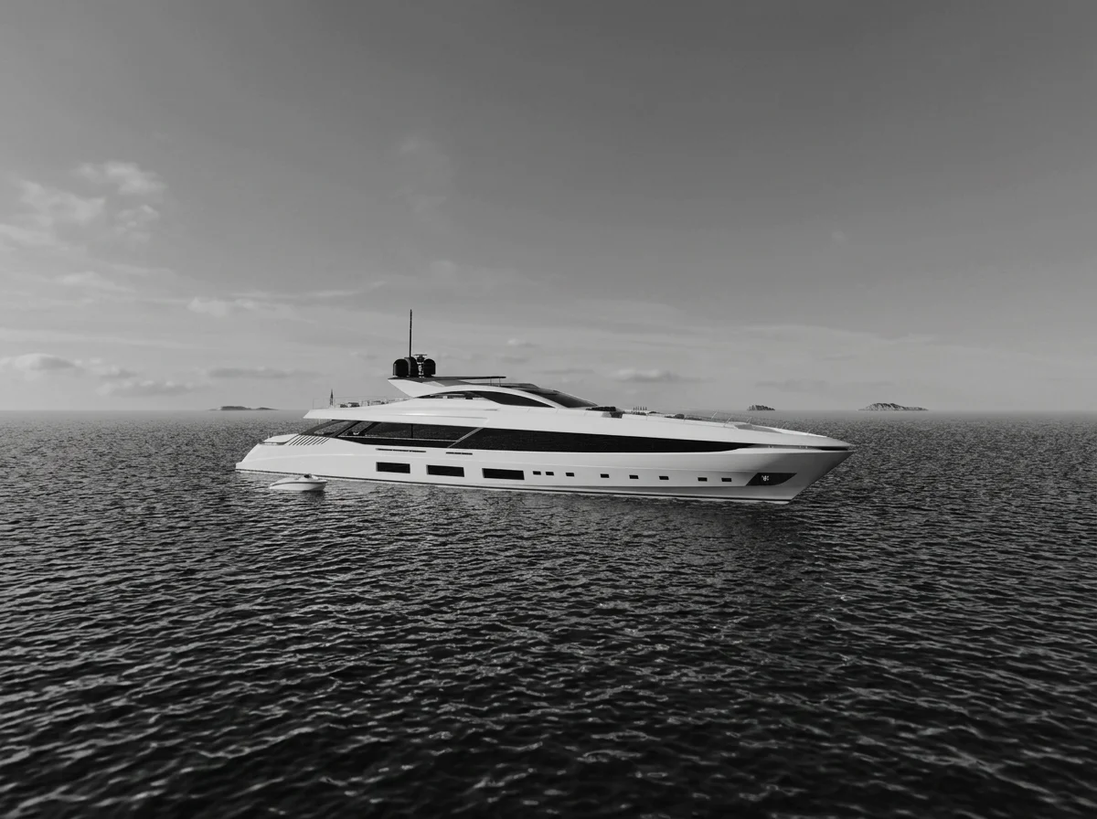 Mangusta GranSport 54 exterior design by Alberto Mancini