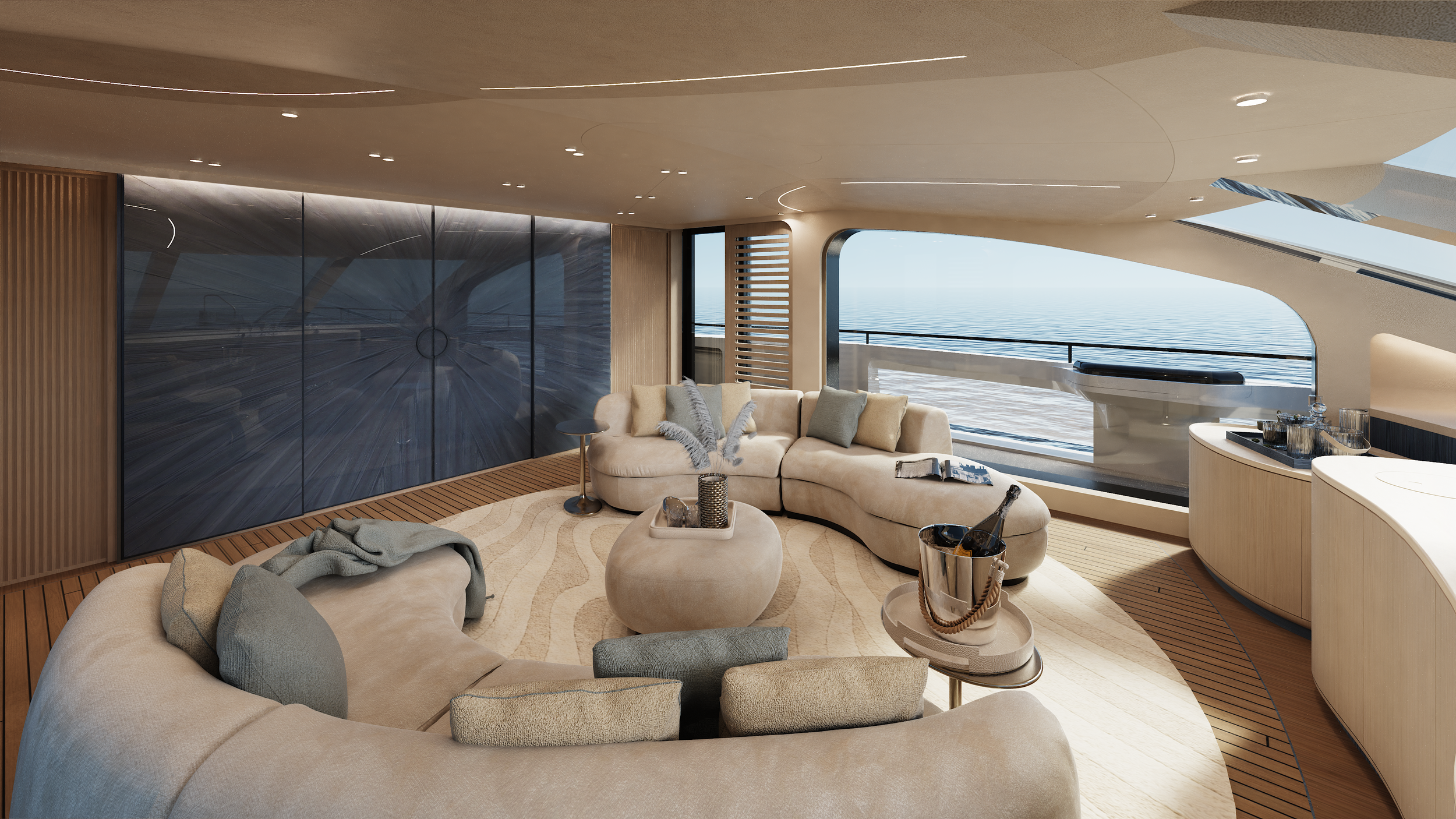 Upper lounge