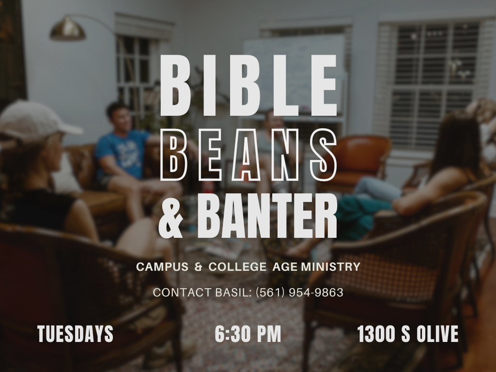Bible, Beans and Banter