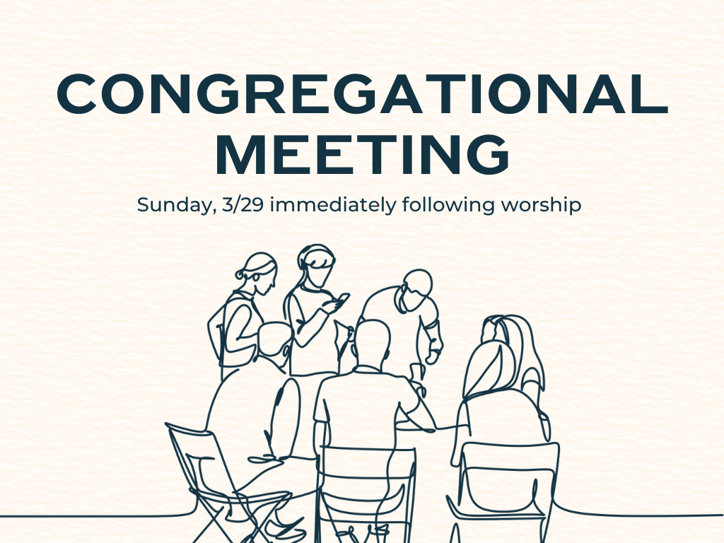 Congregational Meeting