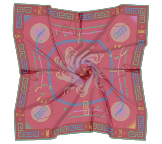 Summer Talons Silk Scarf