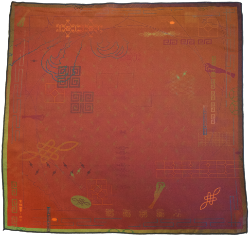 Trailblaze - Silk Scarf